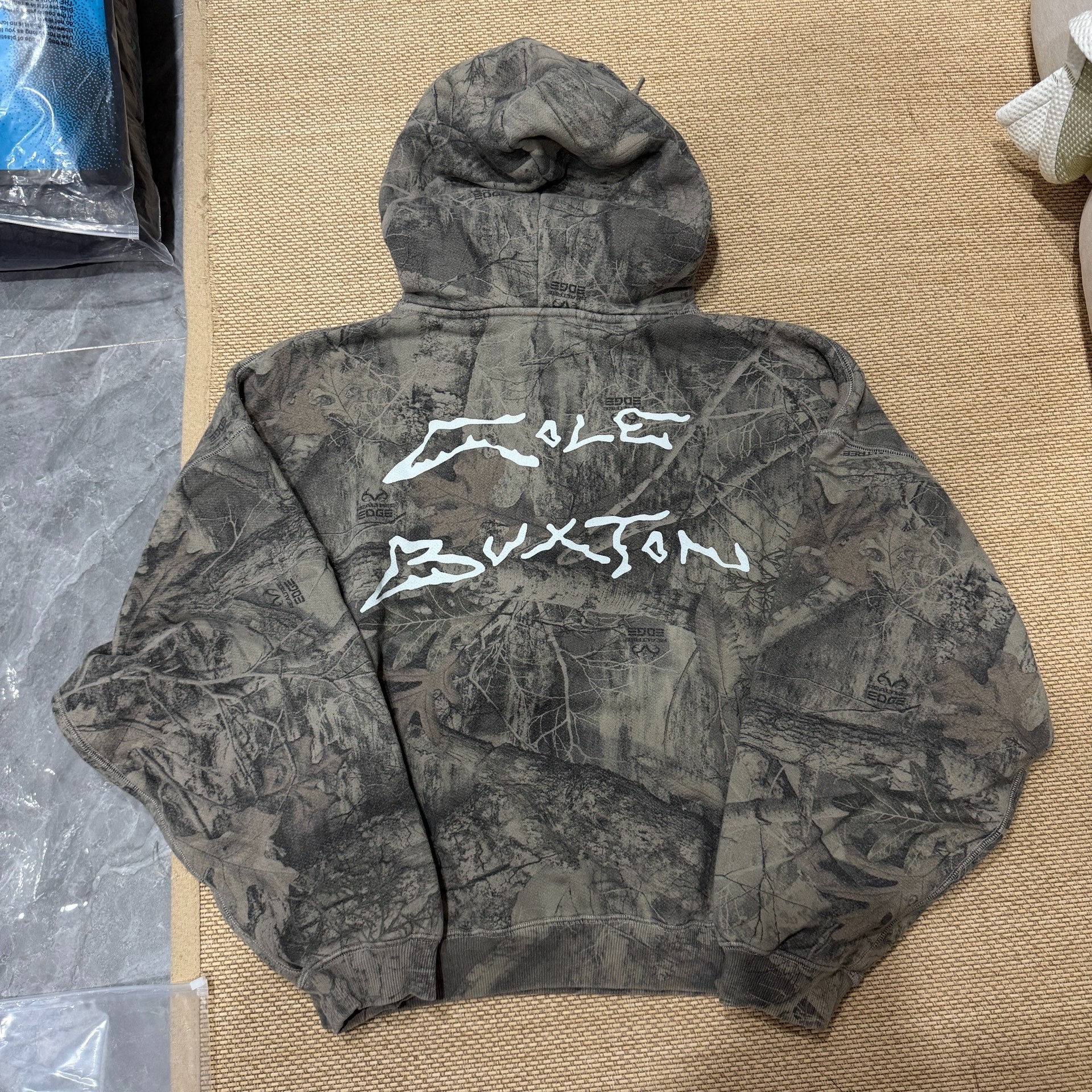 Cole Buxton Realtree Camo Hoodie — front