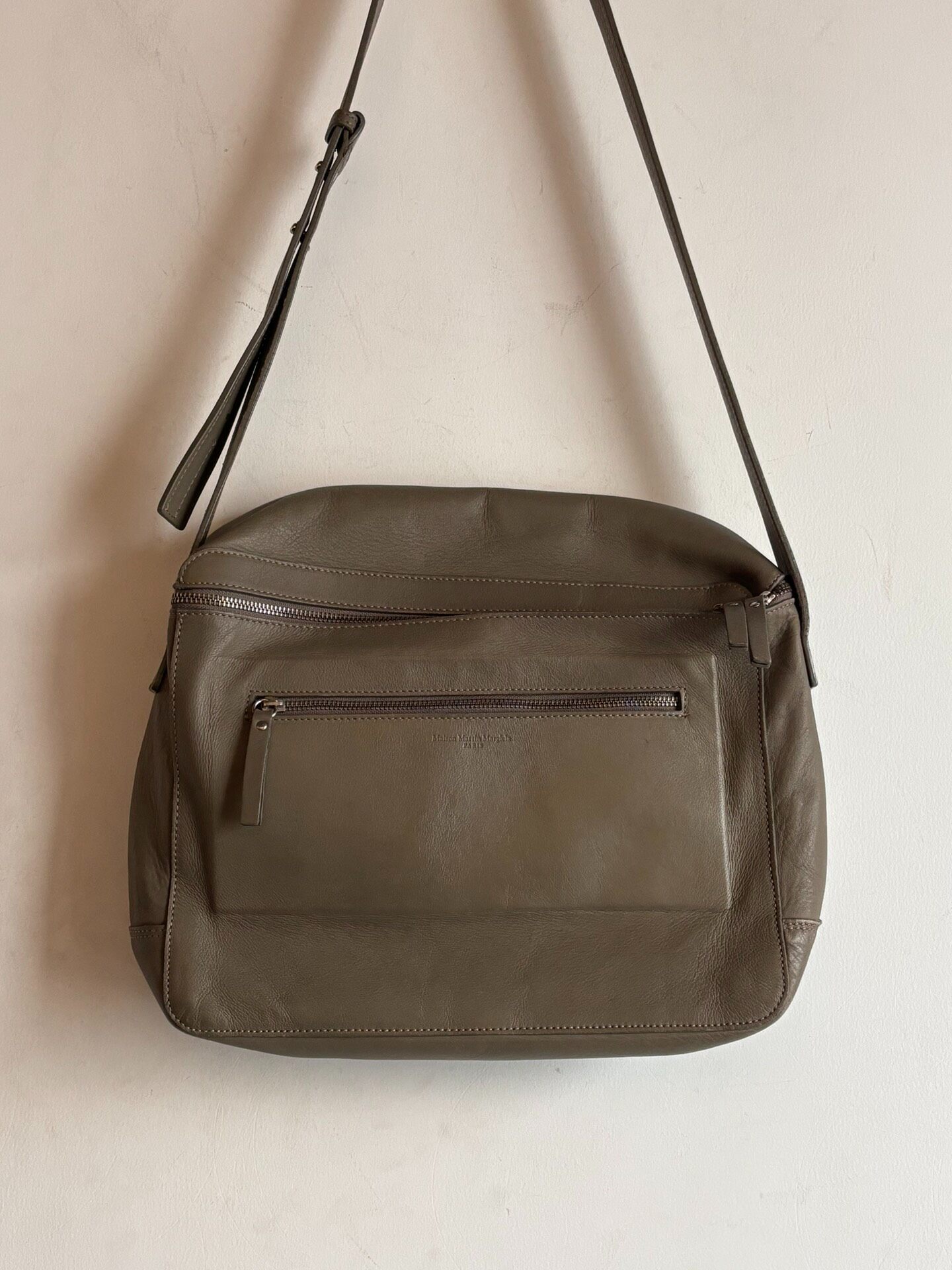 Maison Martin Margiela SS2015 Extended Zipper Bag — label