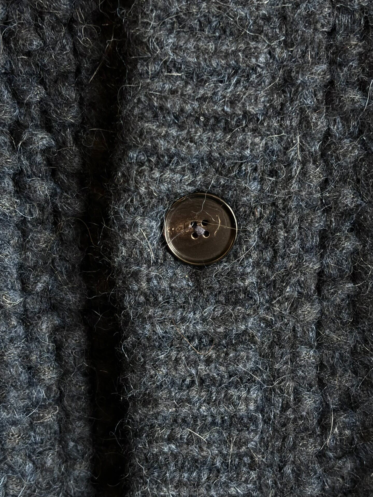 Maison Martin Margiela 2011 Angora Cardigan — back