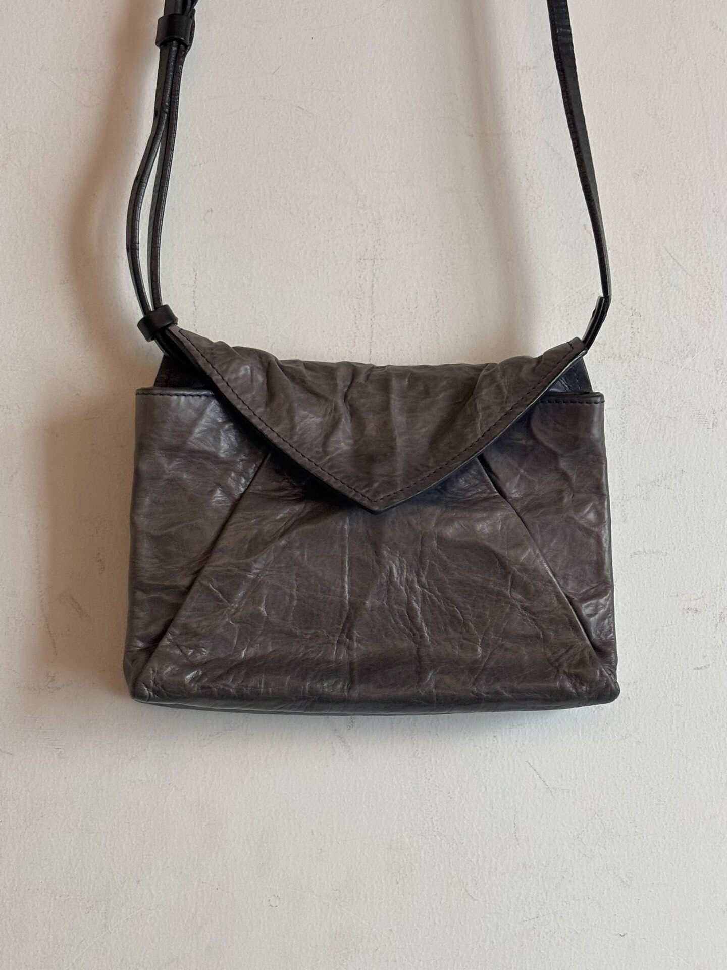 Maison Margiela 2015 Pleated Crossbody Bag — label