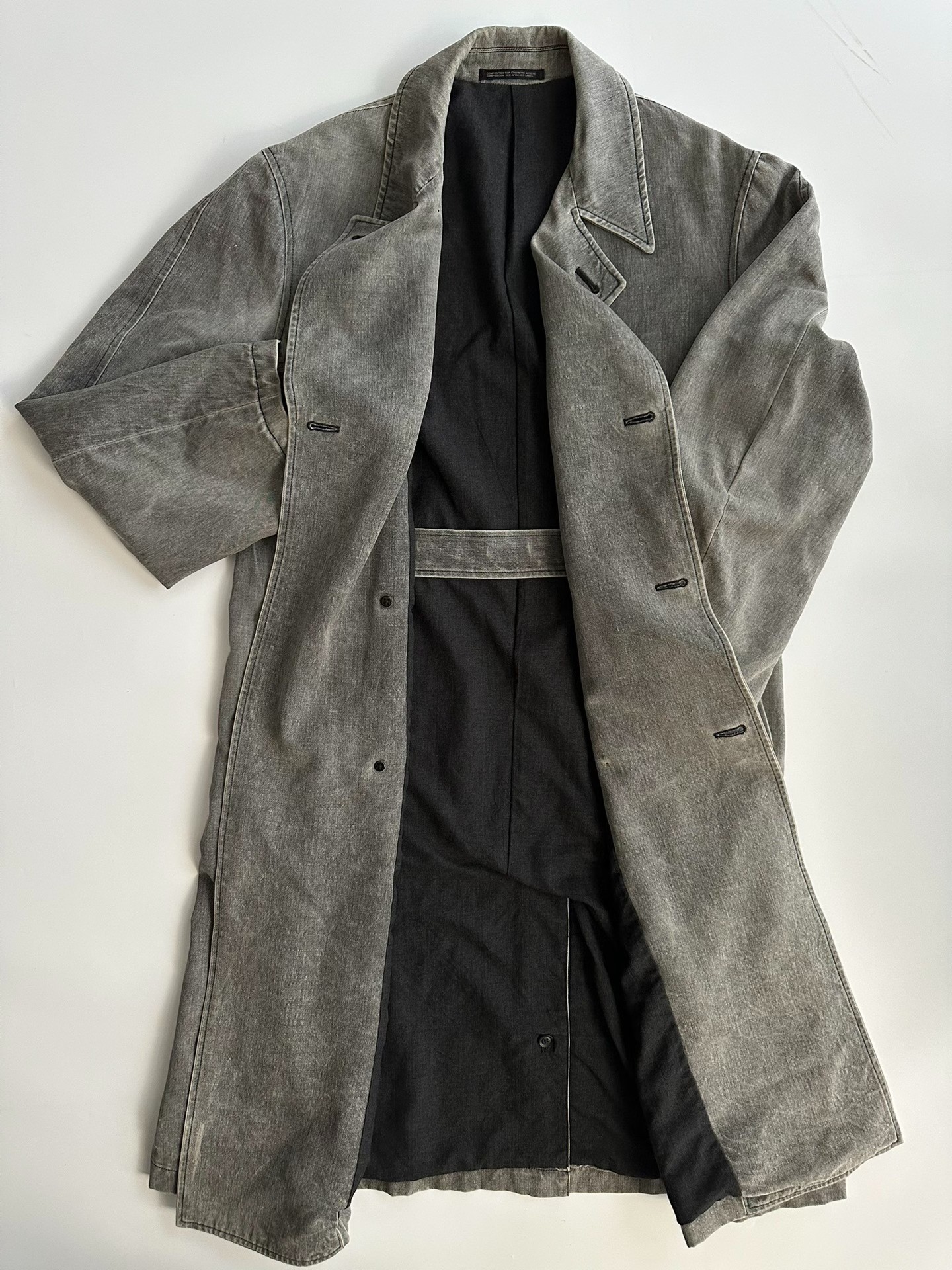 Y's for Men Yohji Wool Coat — detail