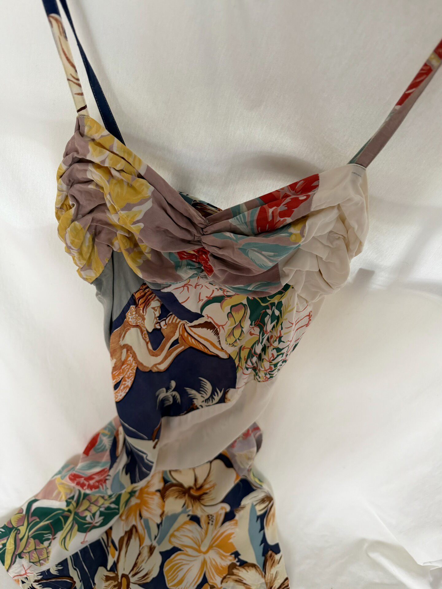 Junya Watanabe 2002 Patchwork Slip Dress — front