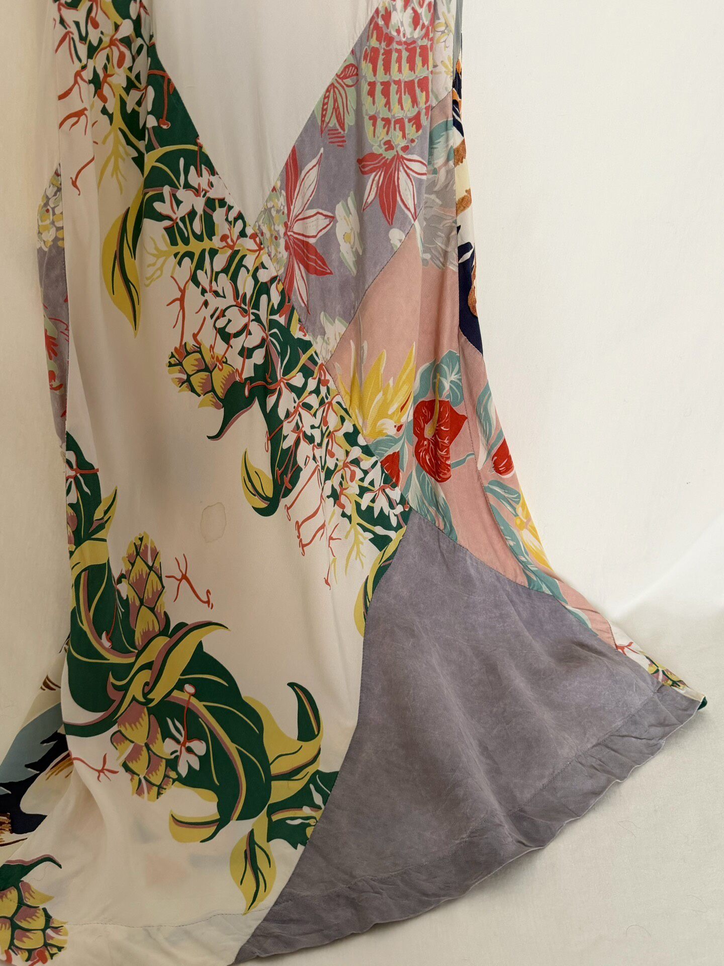 Junya Watanabe 2002 Patchwork Slip Dress — back