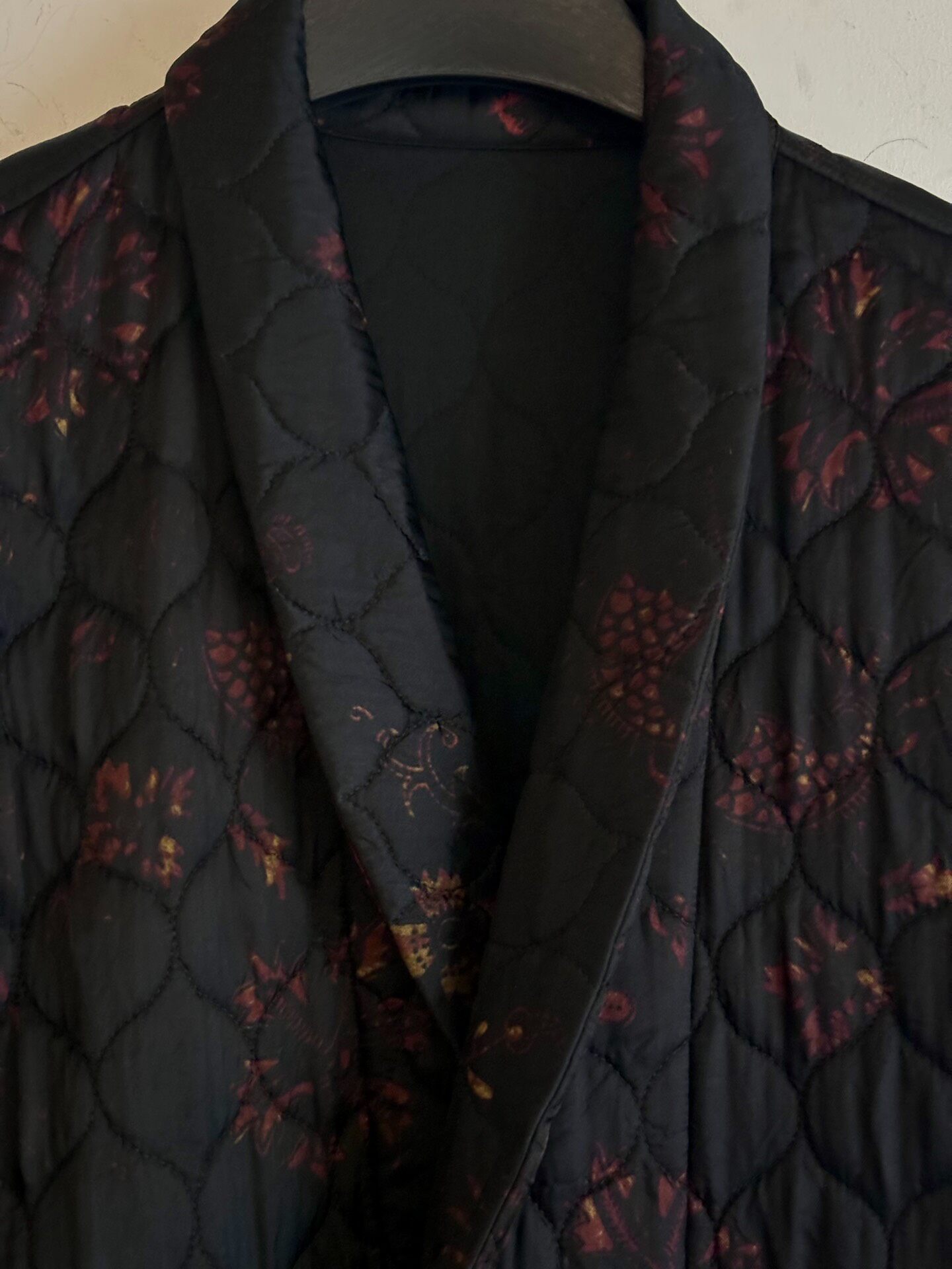 Dries Van Noten AW2015 Diagonal Tie Blazer — label