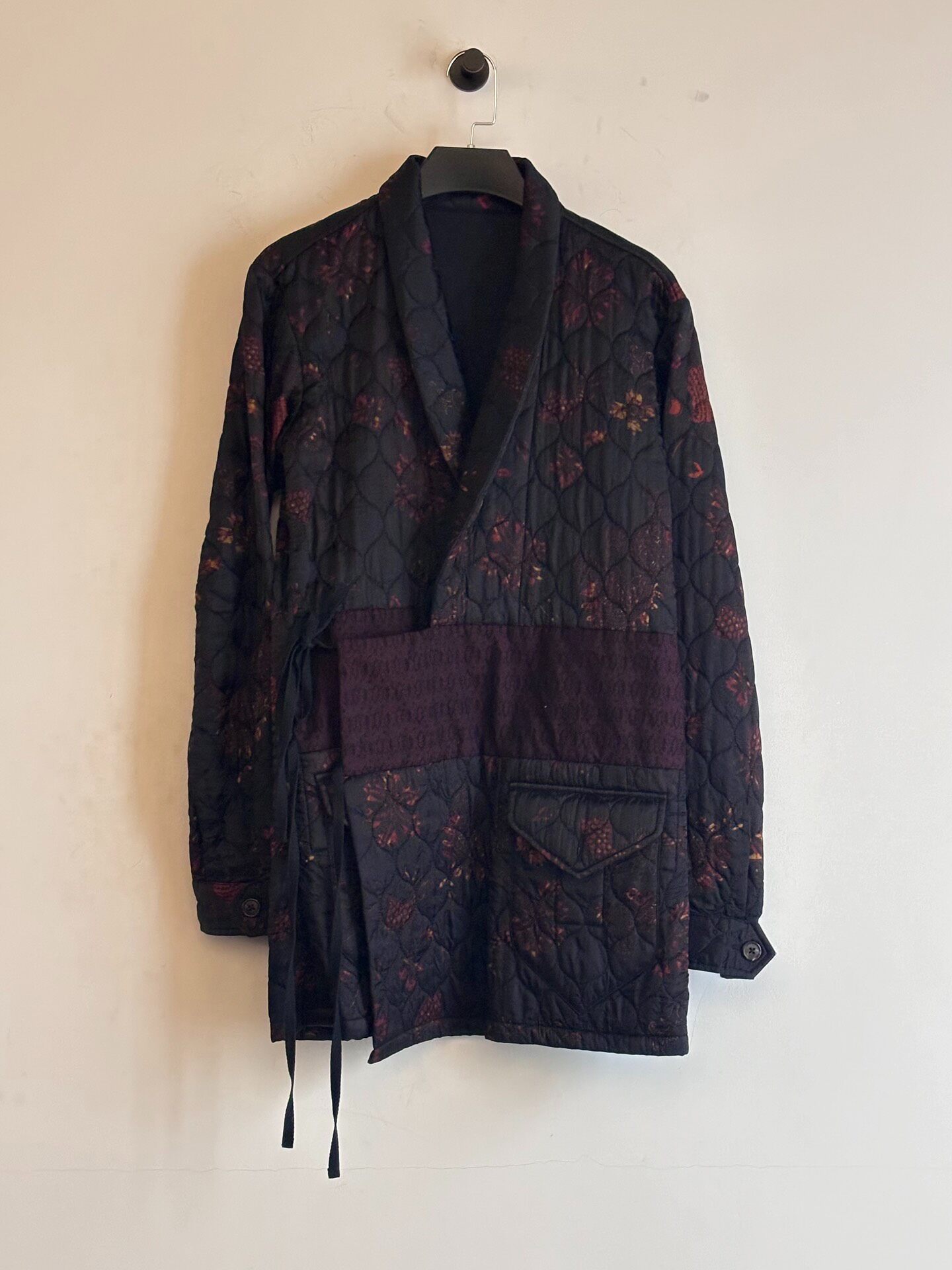 Dries Van Noten AW2015 Diagonal Tie Blazer