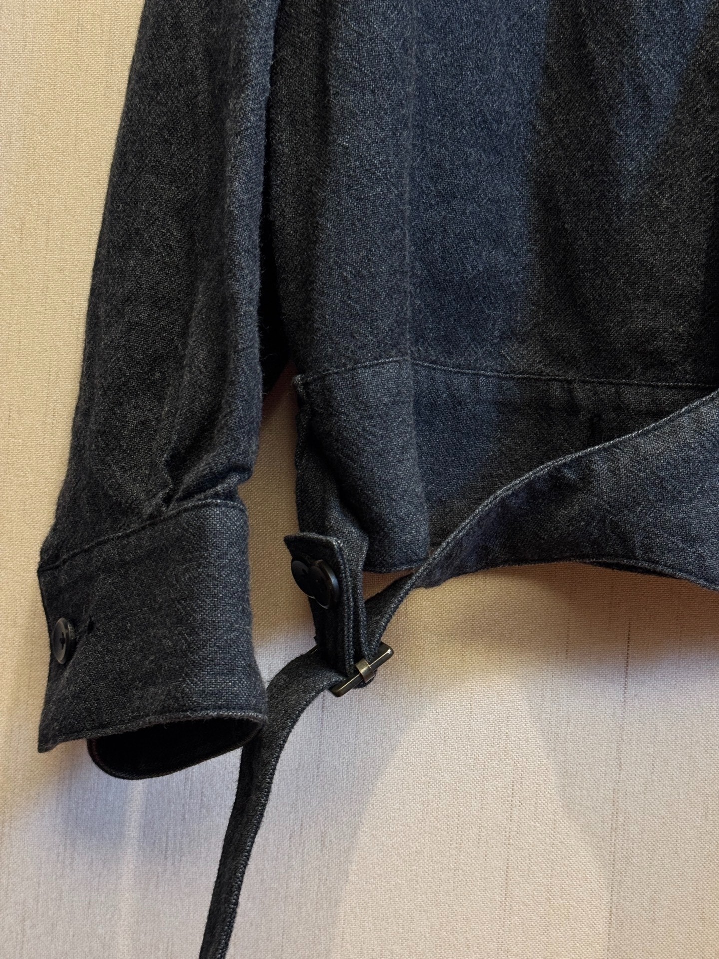 Sus-sous Type-3 Wool-Linen Jacket — front