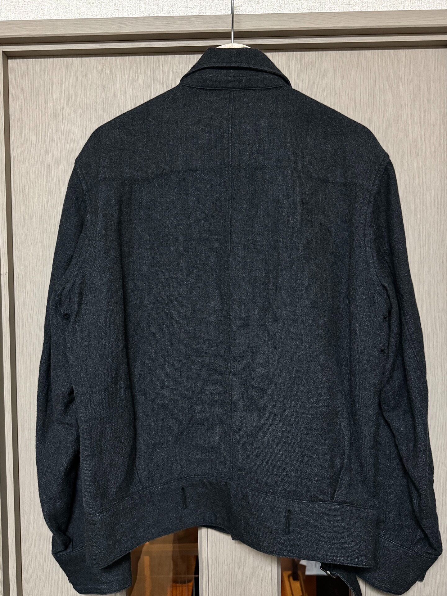 Sus-sous Type-3 Wool-Linen Jacket — label