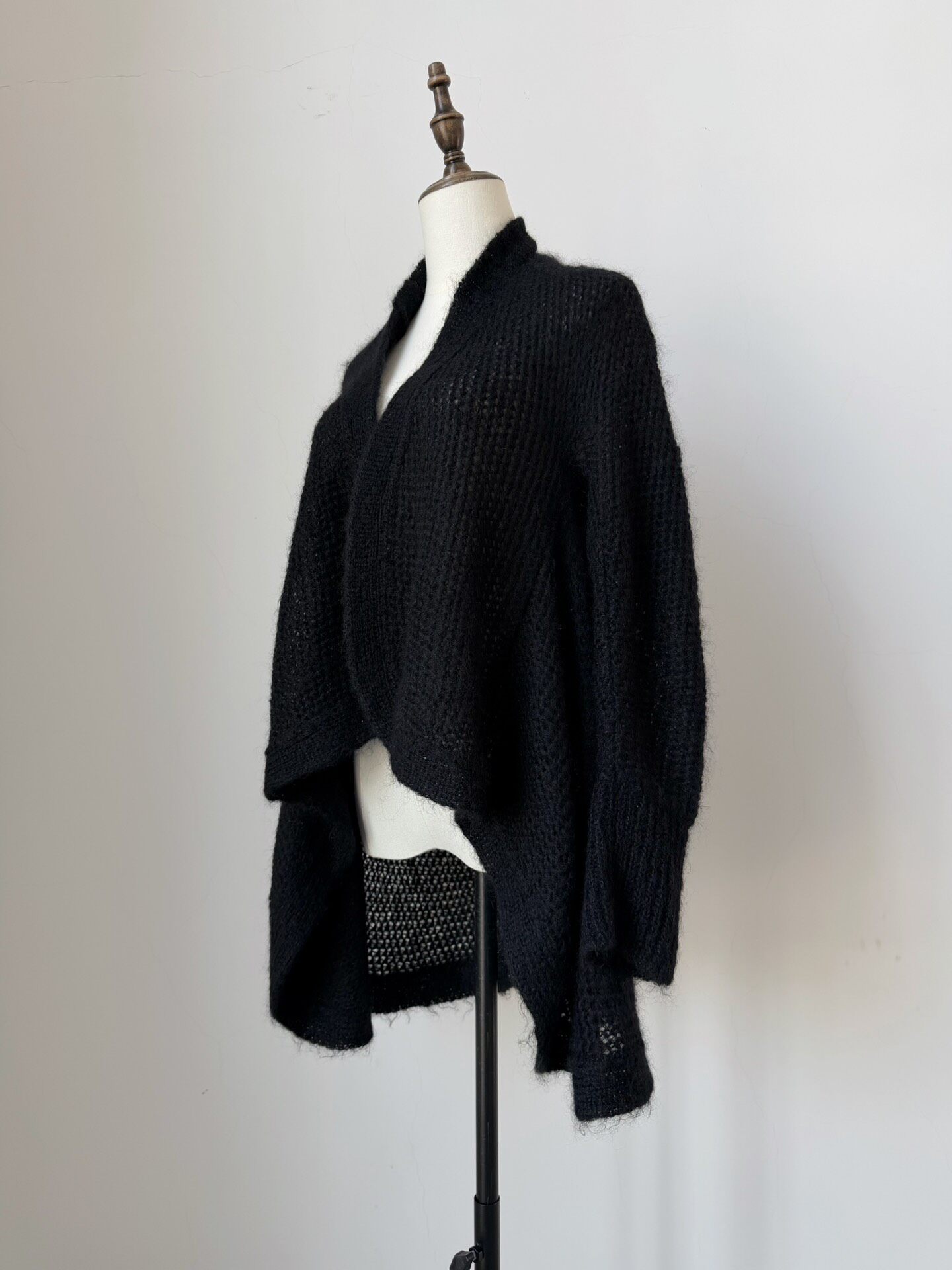 Y's Line Oversized Knit Cardigan — back