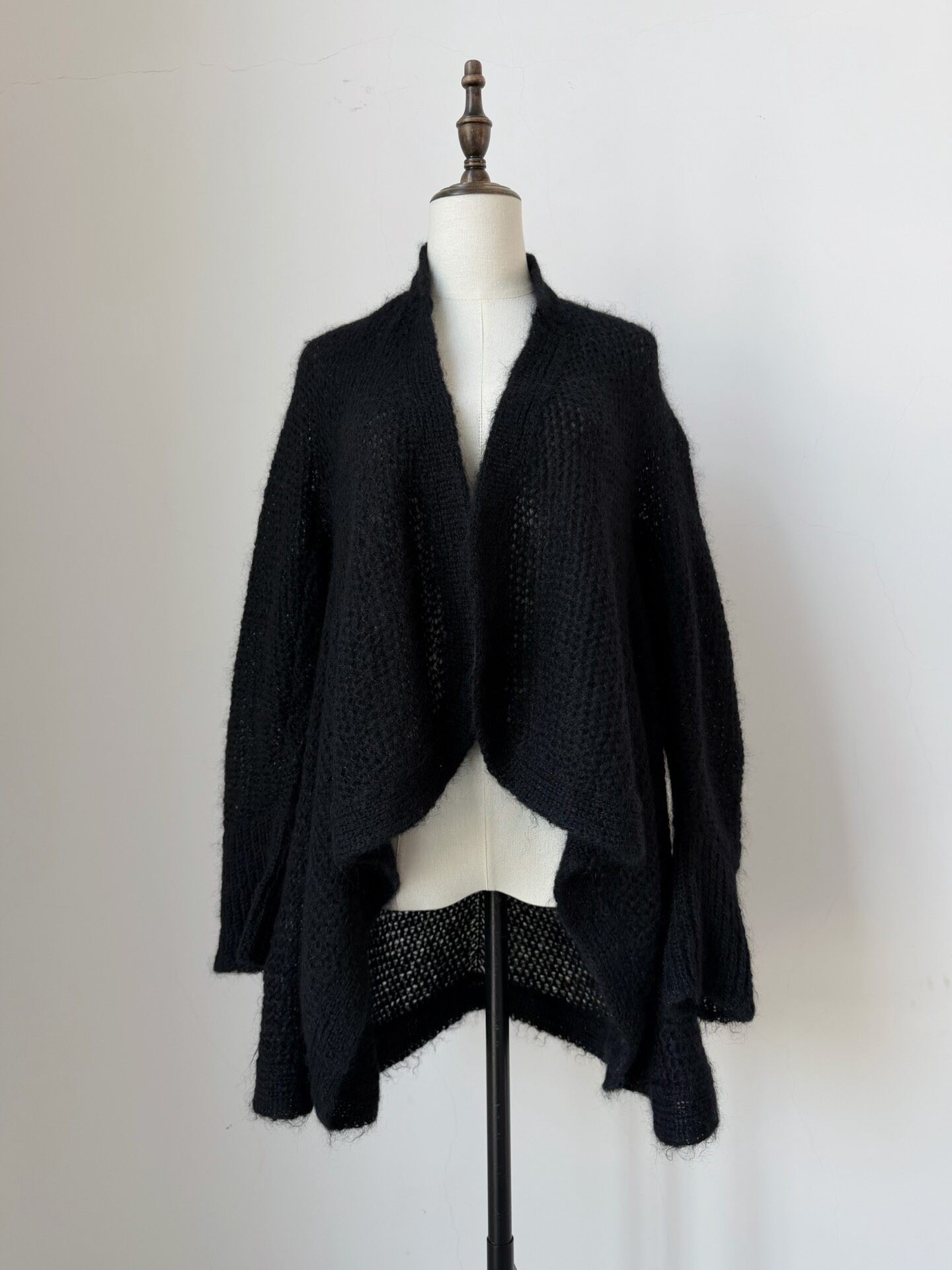 Y's Line Oversized Knit Cardigan — front