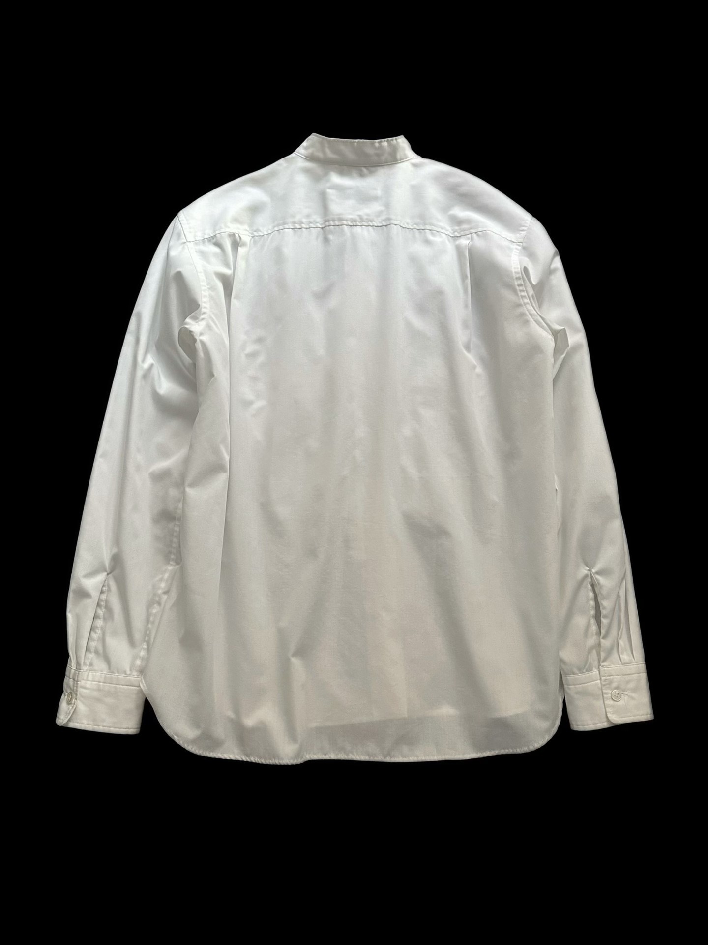 Issey Miyake Pleated White Shirt — back