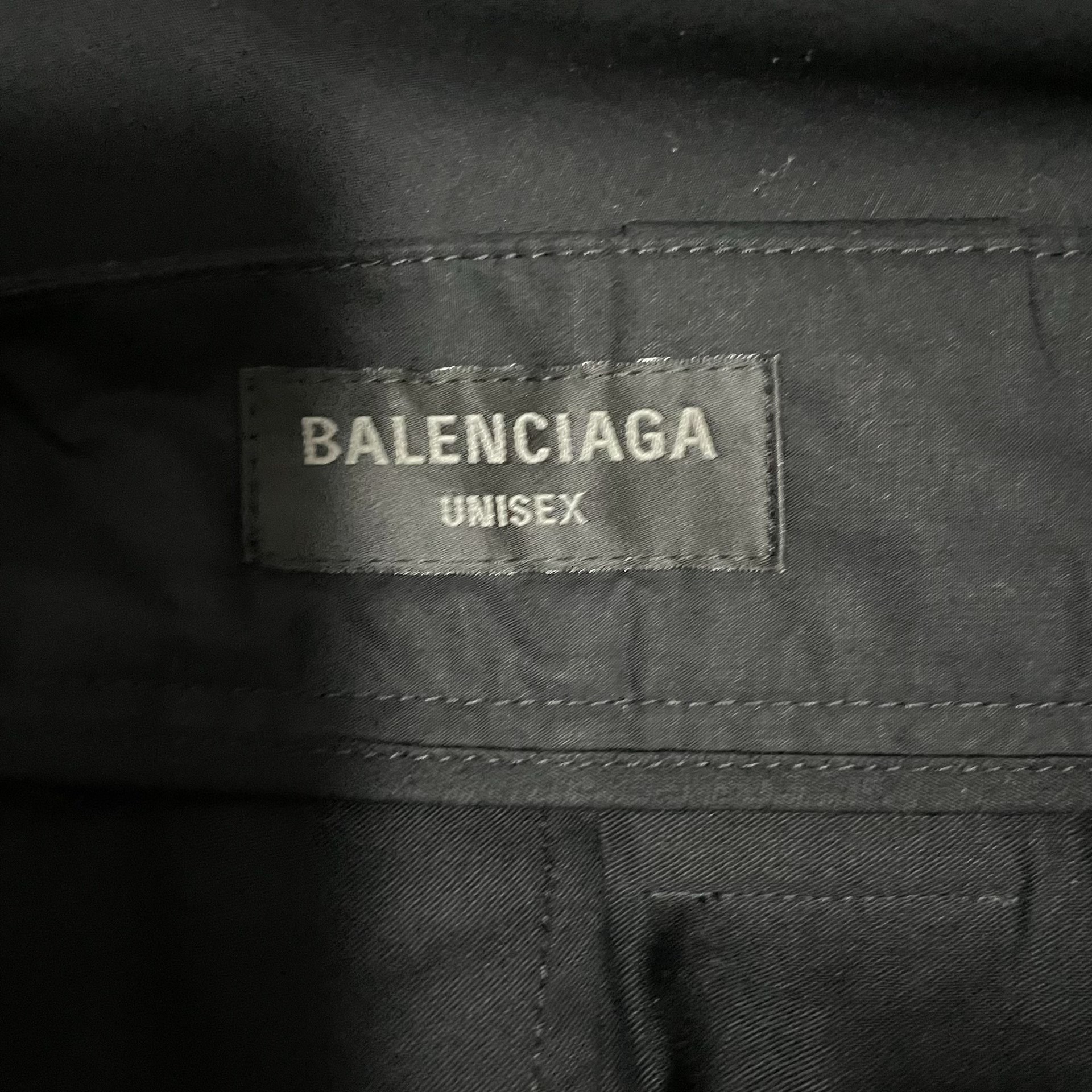 Balenciaga 2025 Embroidered Baggy Trousers — detail