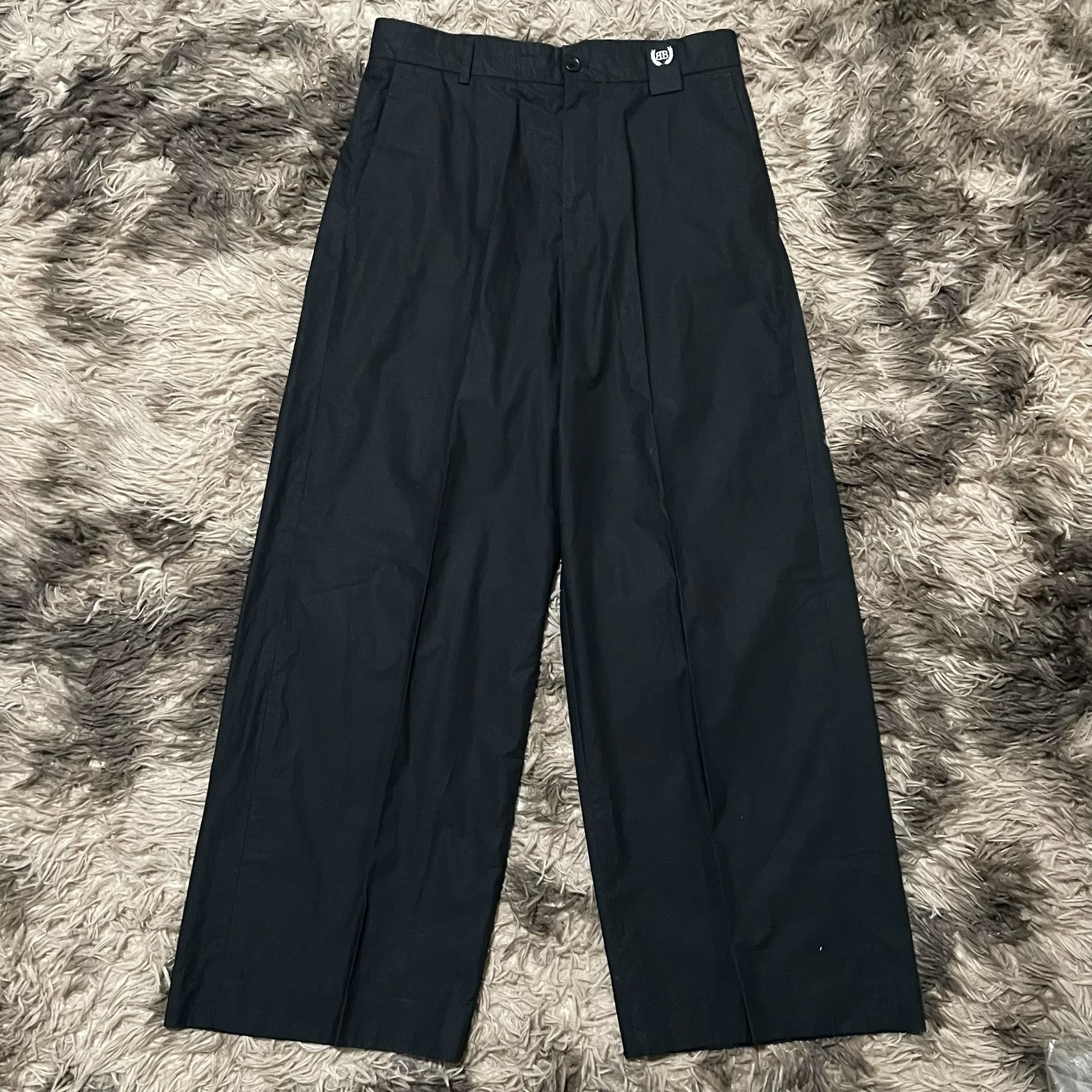 Balenciaga 2025 Embroidered Baggy Trousers
