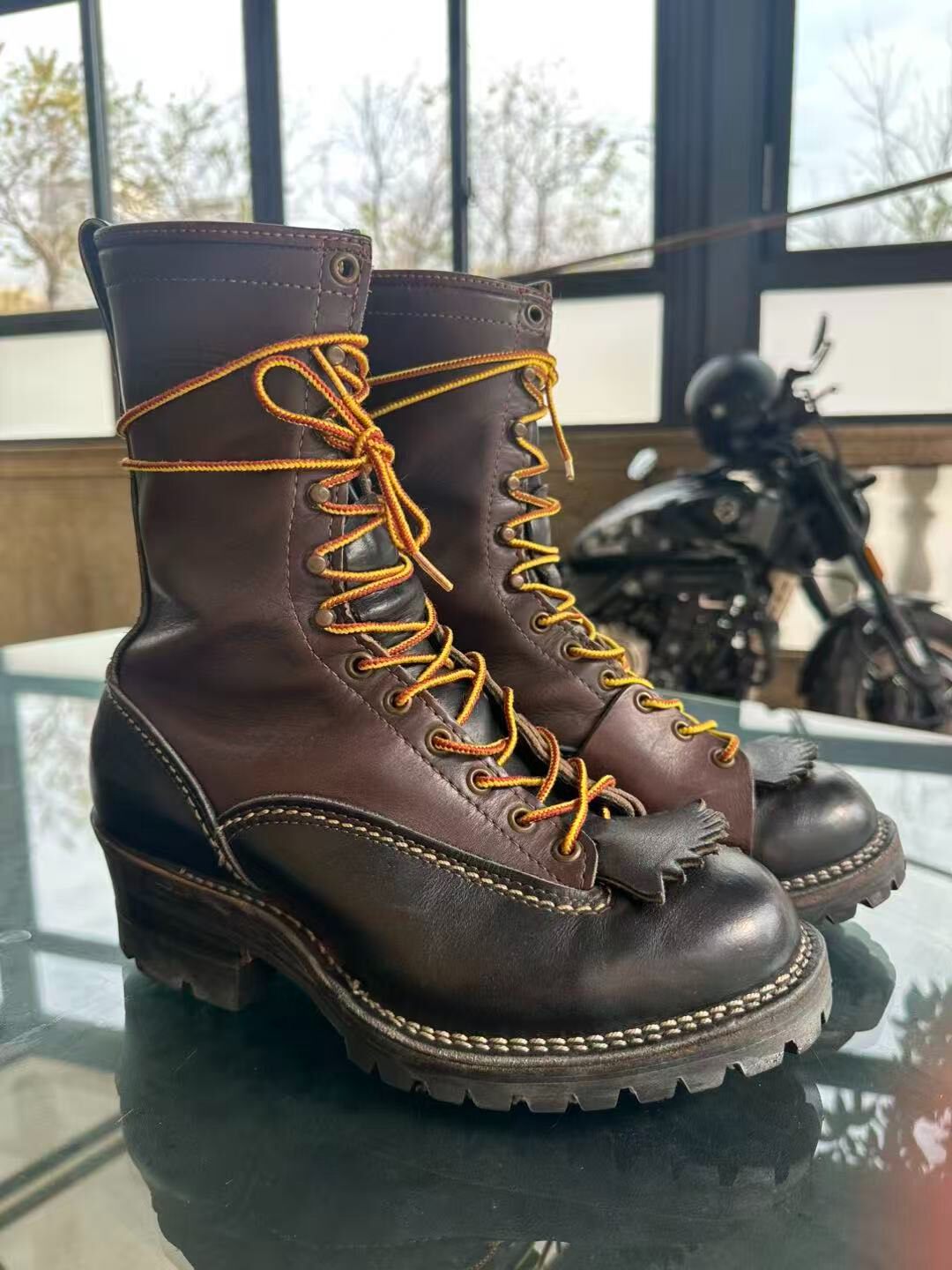 Wesco 2003 Lineman Leather Boots 7.5EE