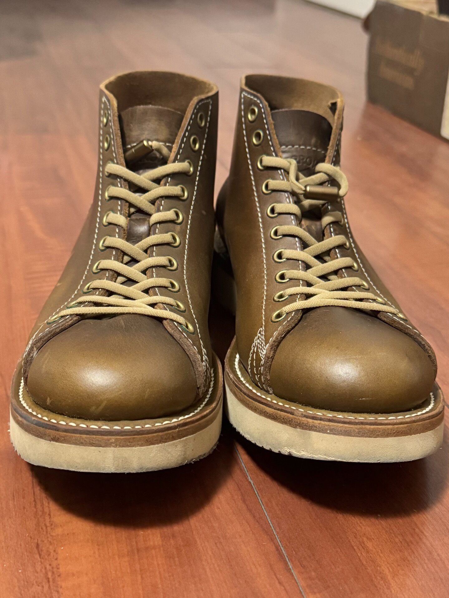 Zerrows Brown Mid-Low Work Boots