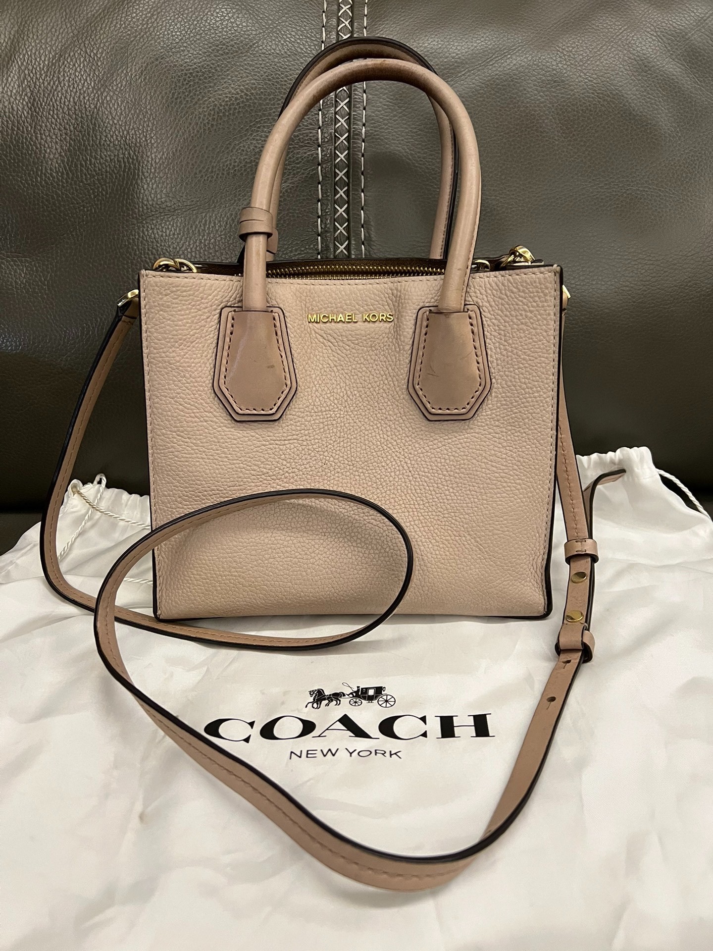 Michael Kors Pink Crossbody Handbag