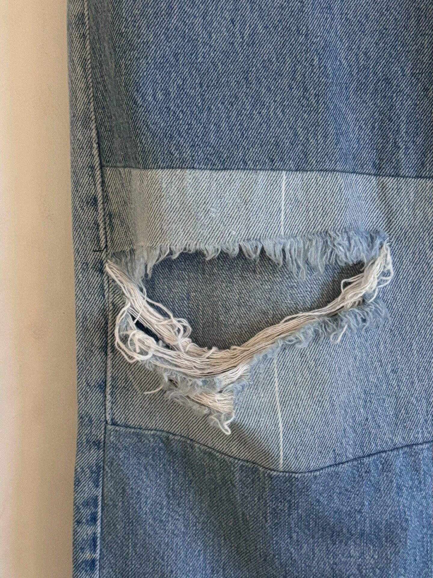 Maison Martin Margiela Line0 Handcrafted Jeans — detail