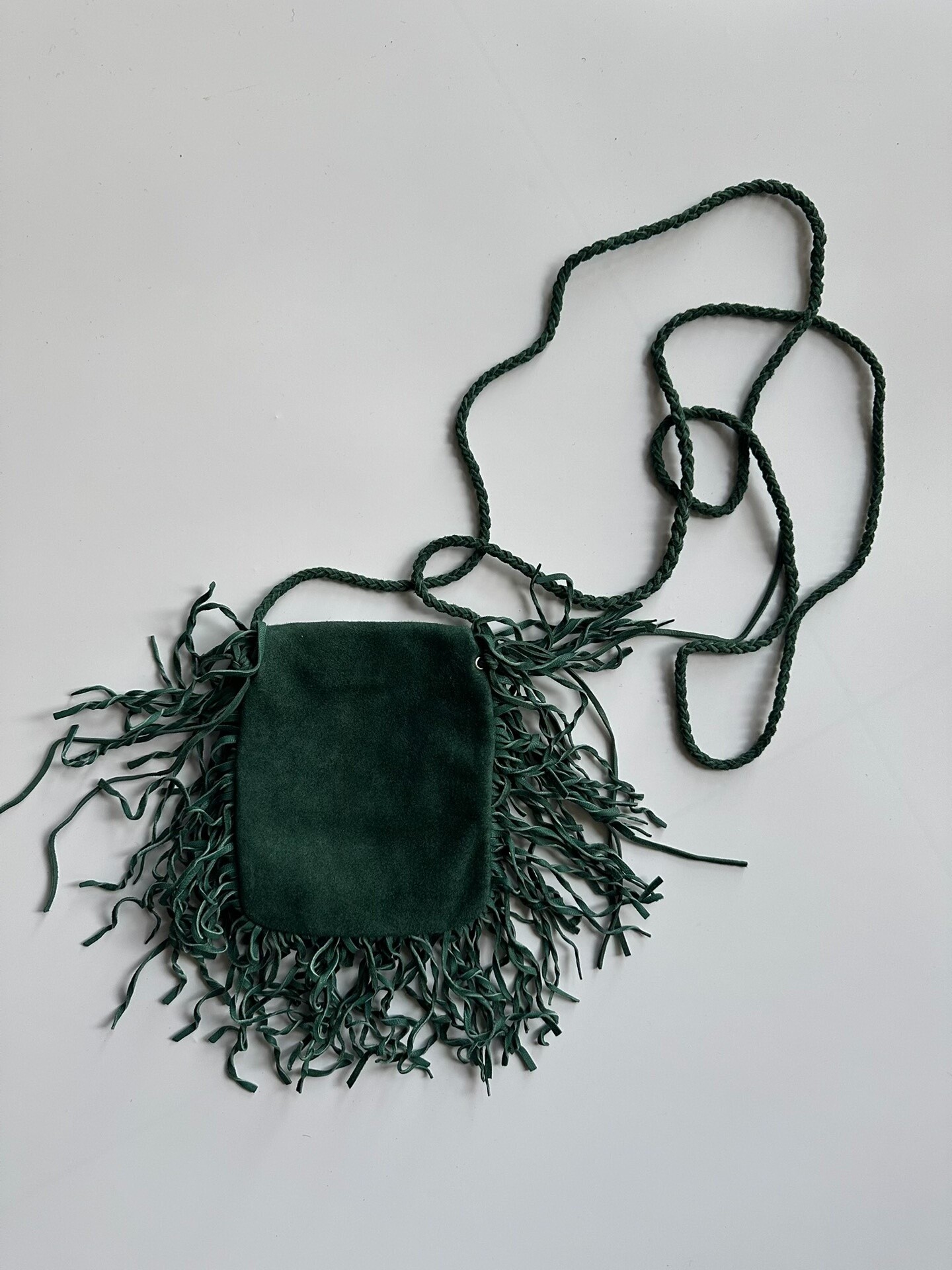 UNDERCOVER Seaweed Suede Crossbody Bag