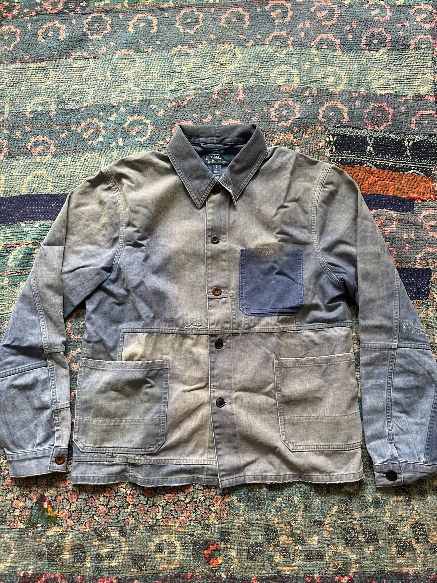Polo Ralph Lauren Faded Patched Jacket