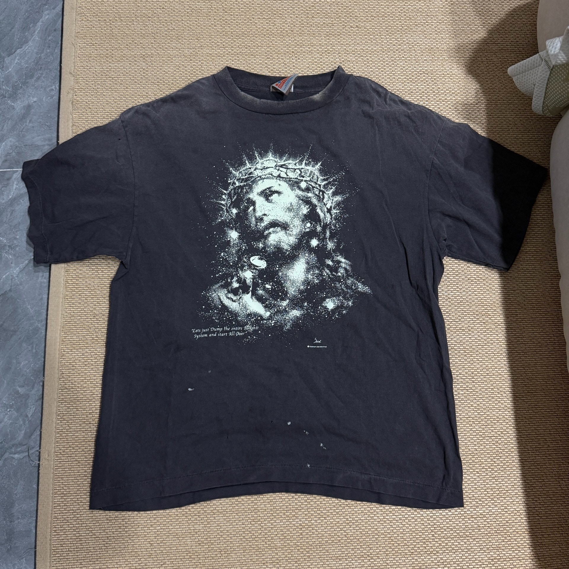 Saint Michael SS25 Glow-in-the-Dark Jesus Tee