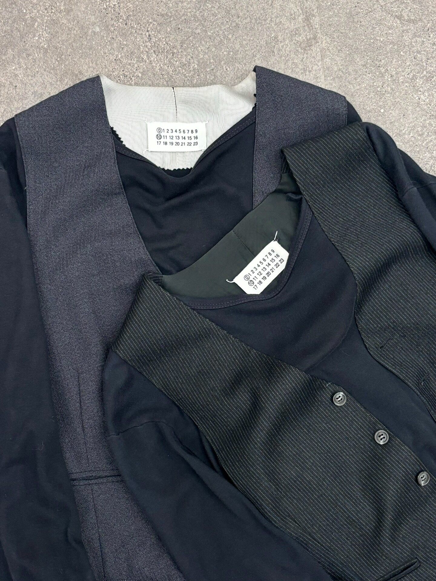 Maison Margiela Spliced Vest Sweatshirt