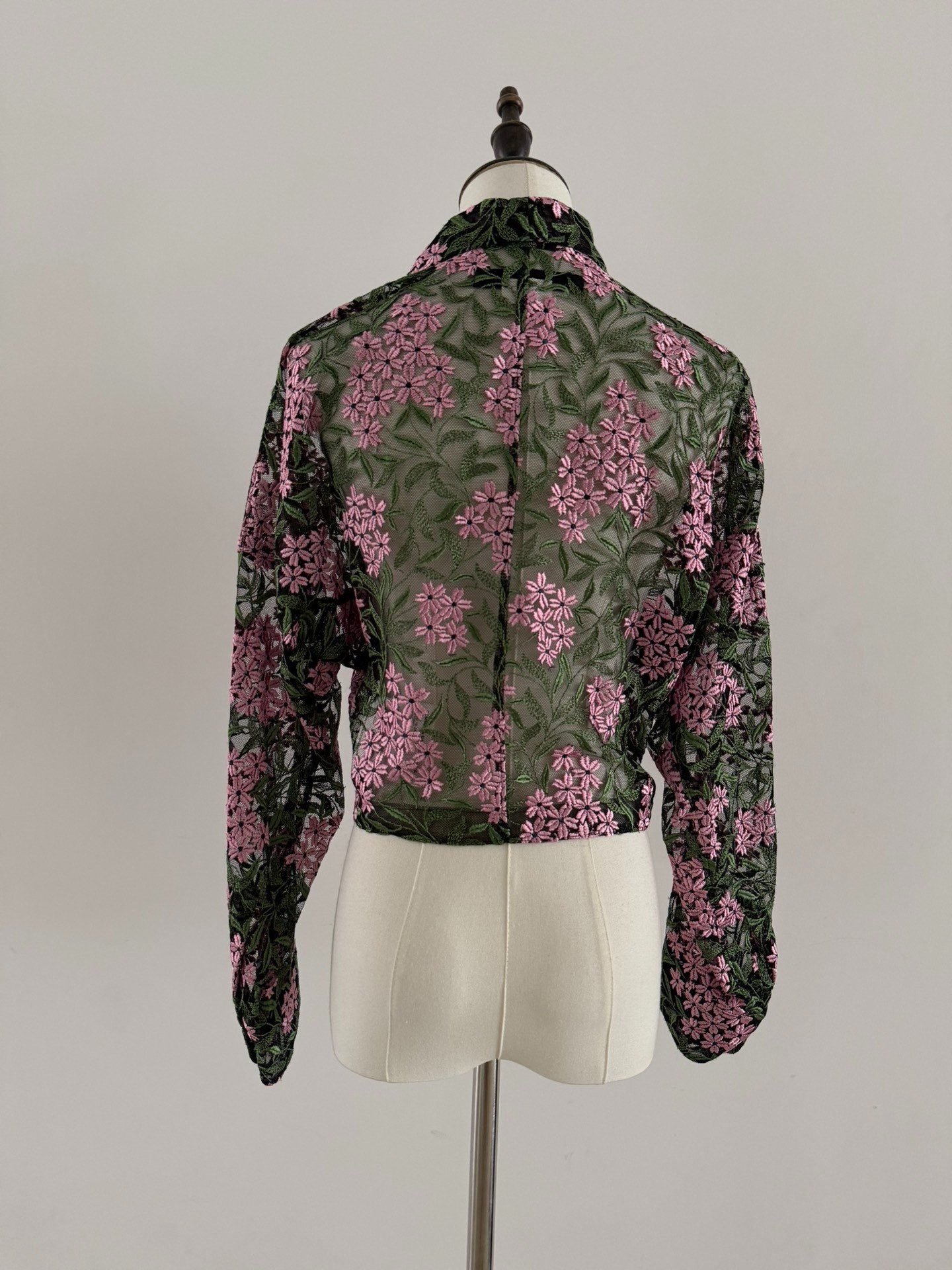 Junya Watanabe 12SS Floral Shirt — back