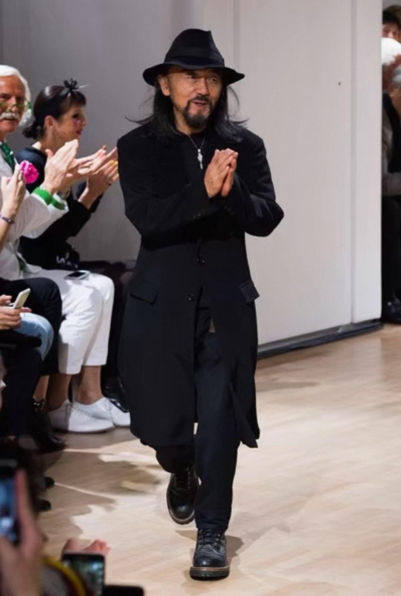 Yohji Yamamoto 17AW Wool Dr. Jacket Sample — detail