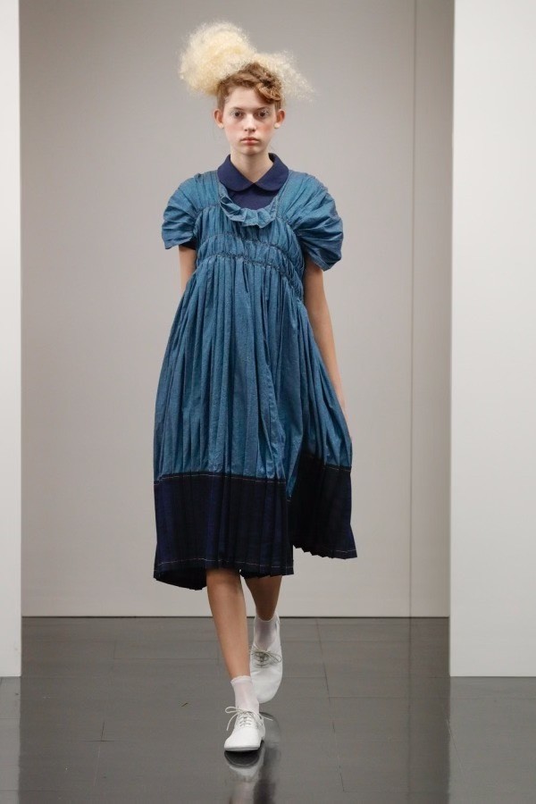 Tricot CDG 17SS Double Denim Skirt