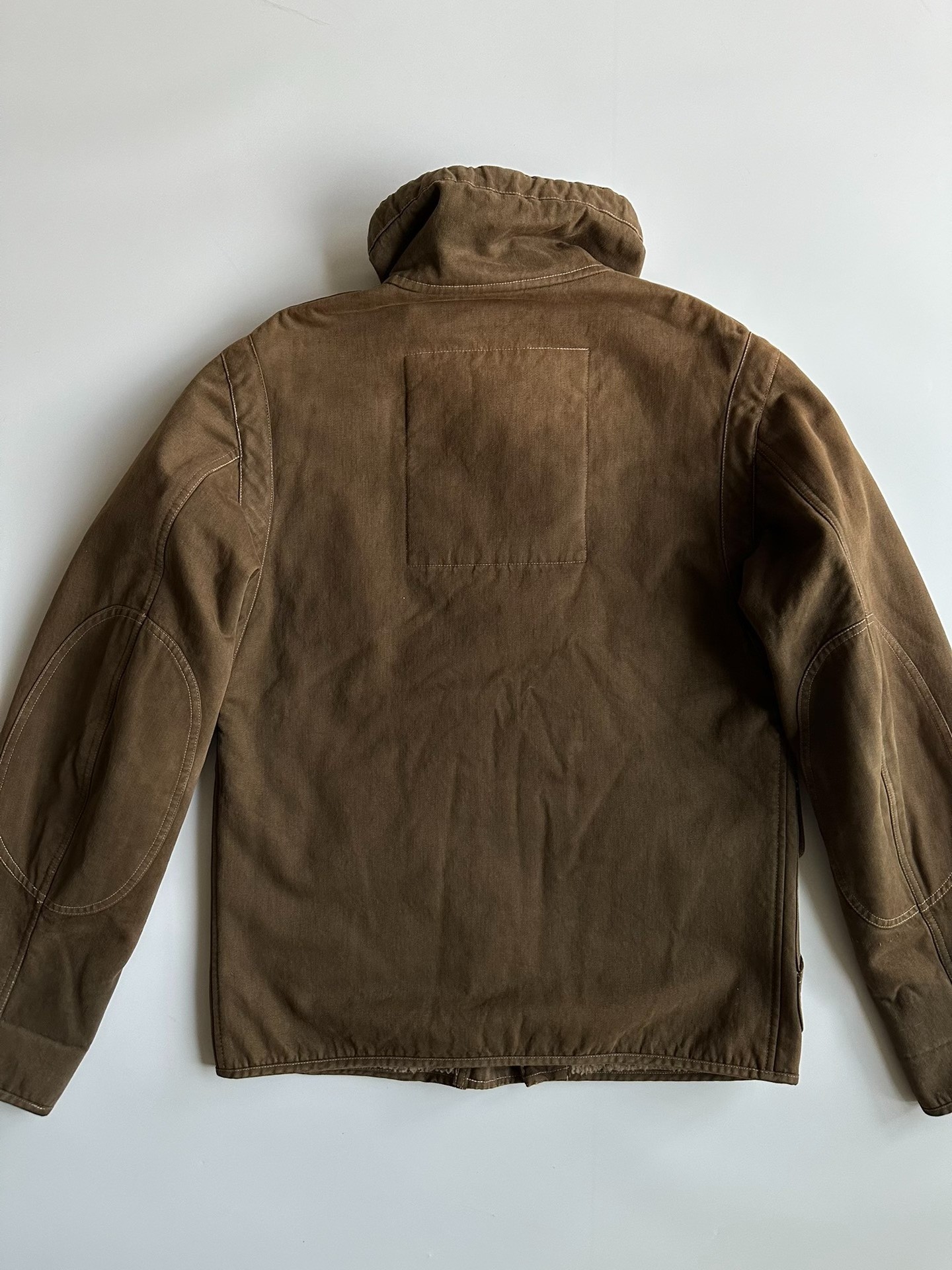 Dries Van Noten Early Military Cotton Jacket — back