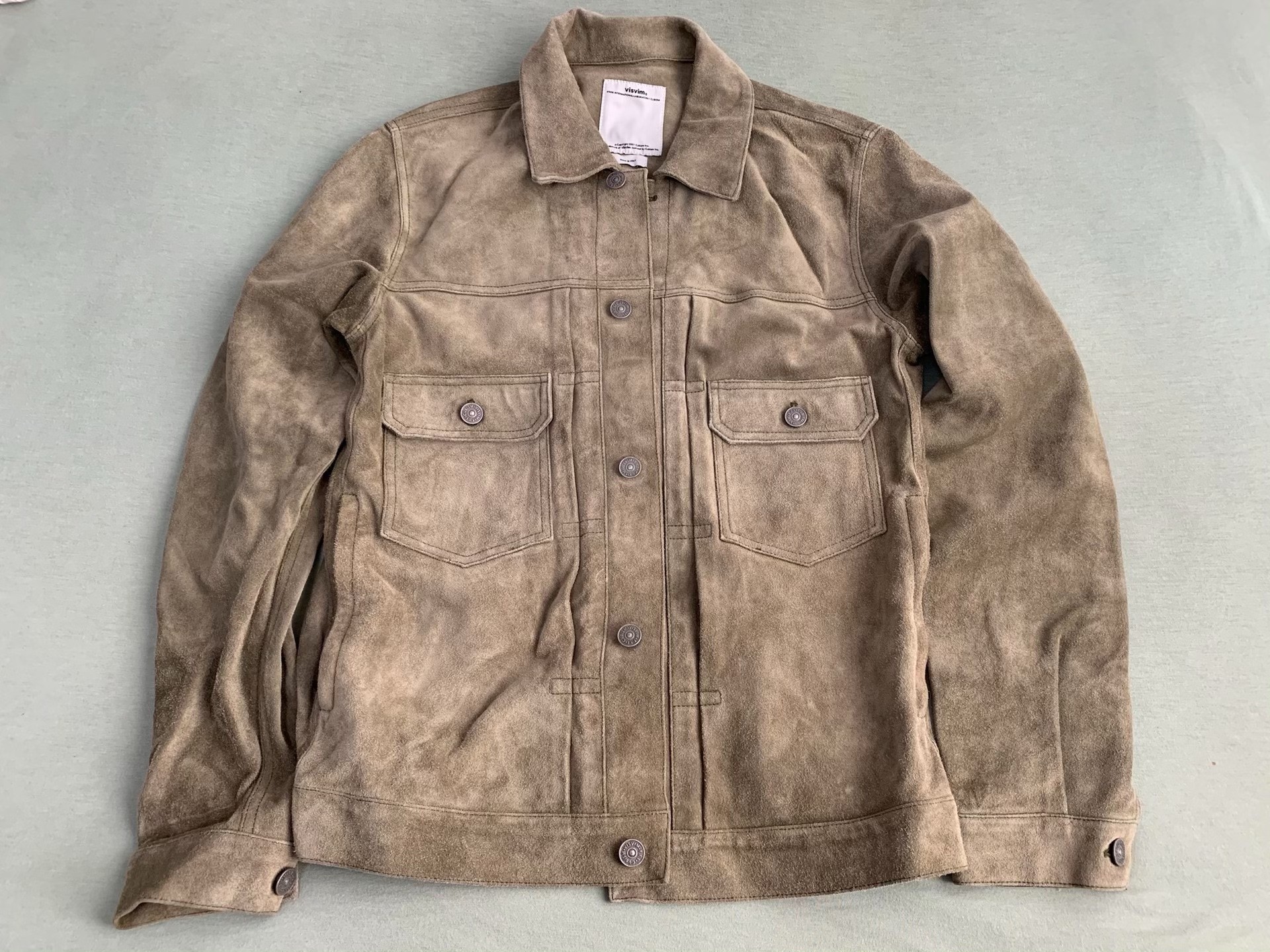 Visvim 12AW IT 101 Suede Jacket