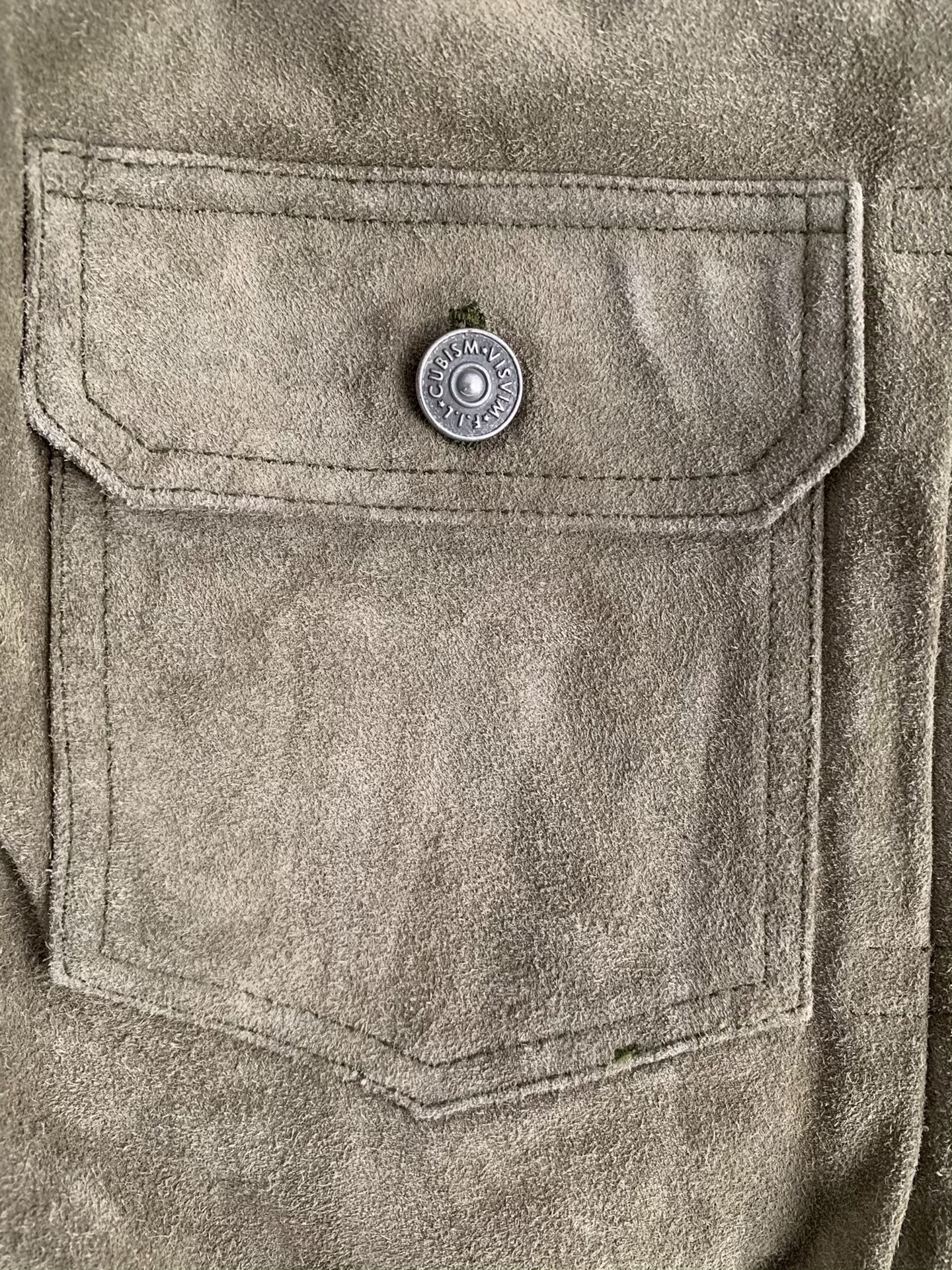 Visvim 12AW IT 101 Suede Jacket — back
