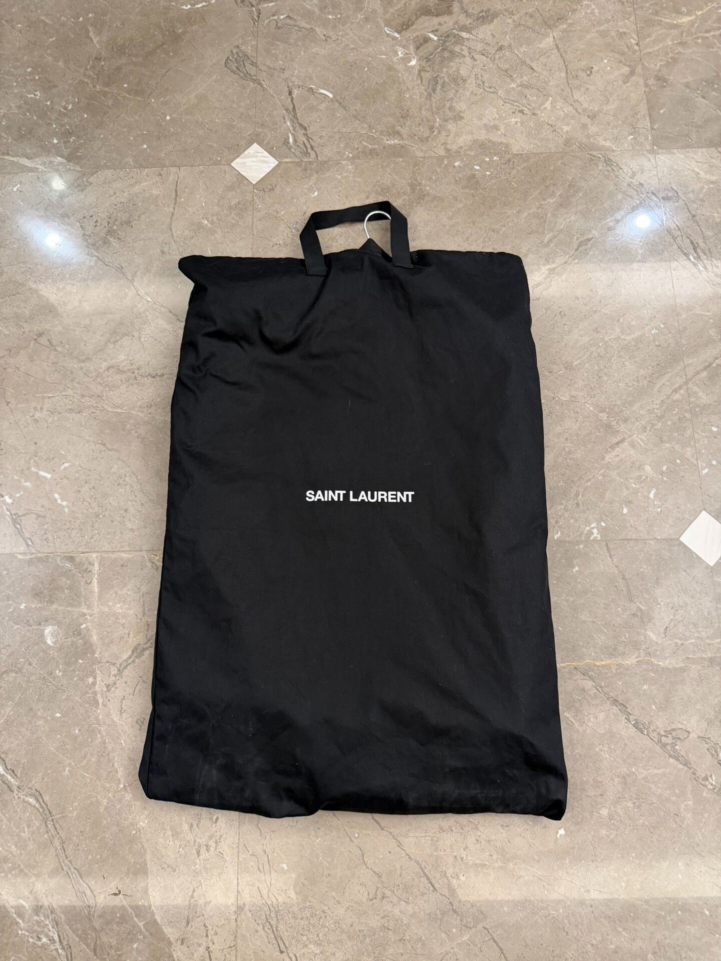 Saint Laurent 20SS Damask Sequin Blazer — label