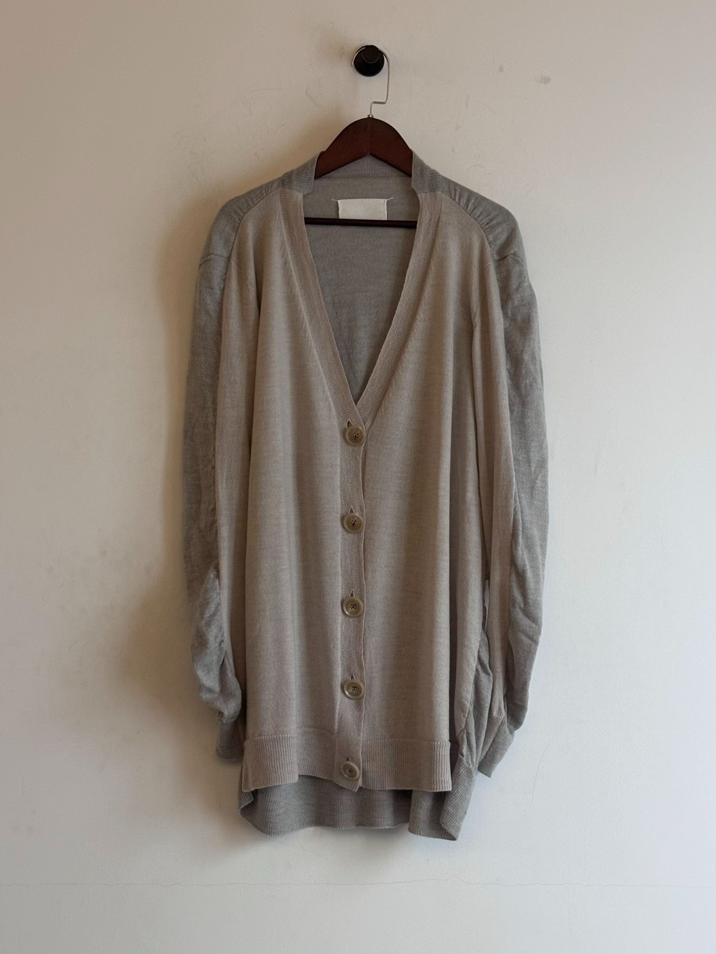 Maison Margiela AW2004 V-Neck Cardigan