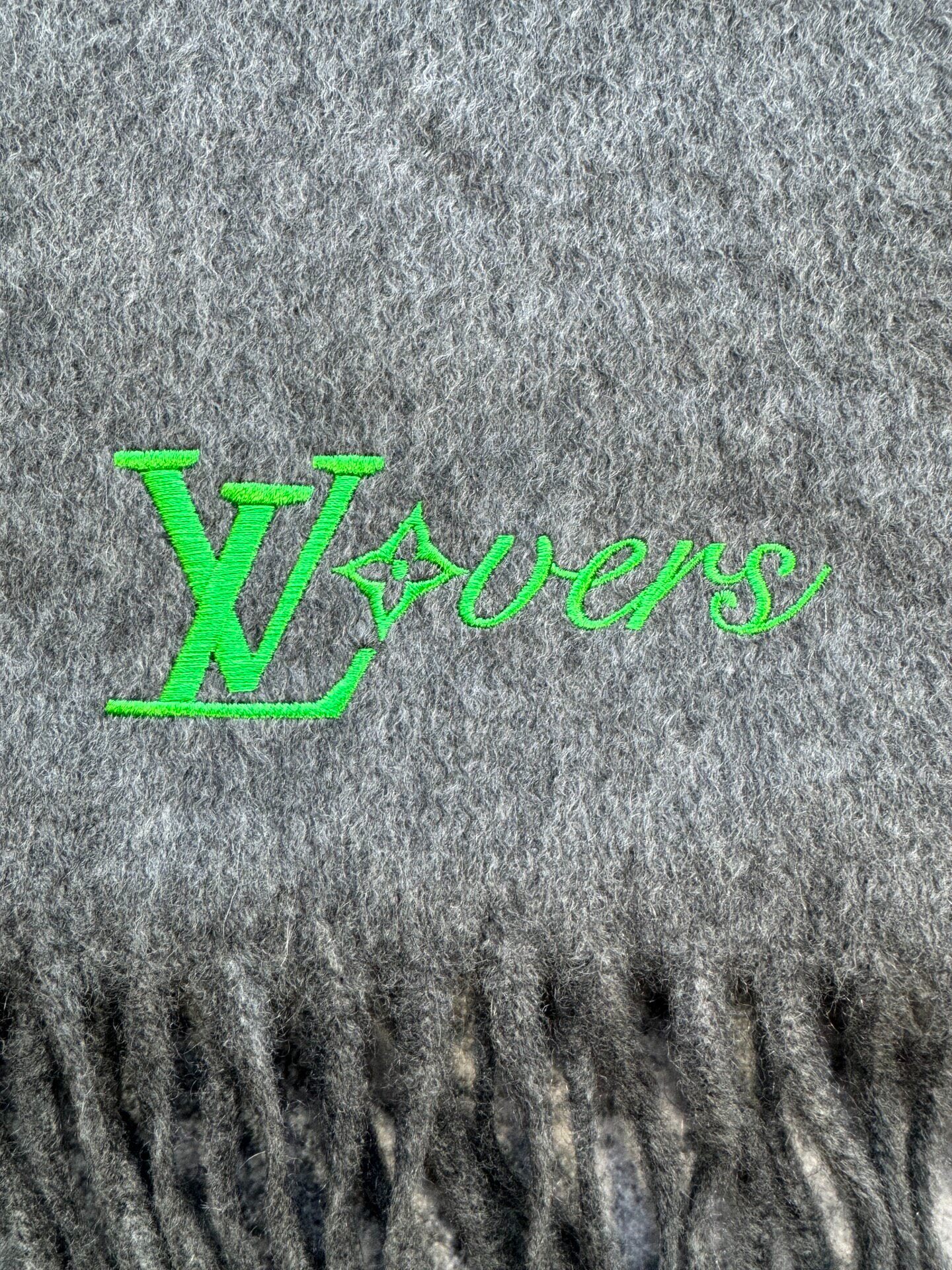 Louis Vuitton Limited Cashmere Scarf — front