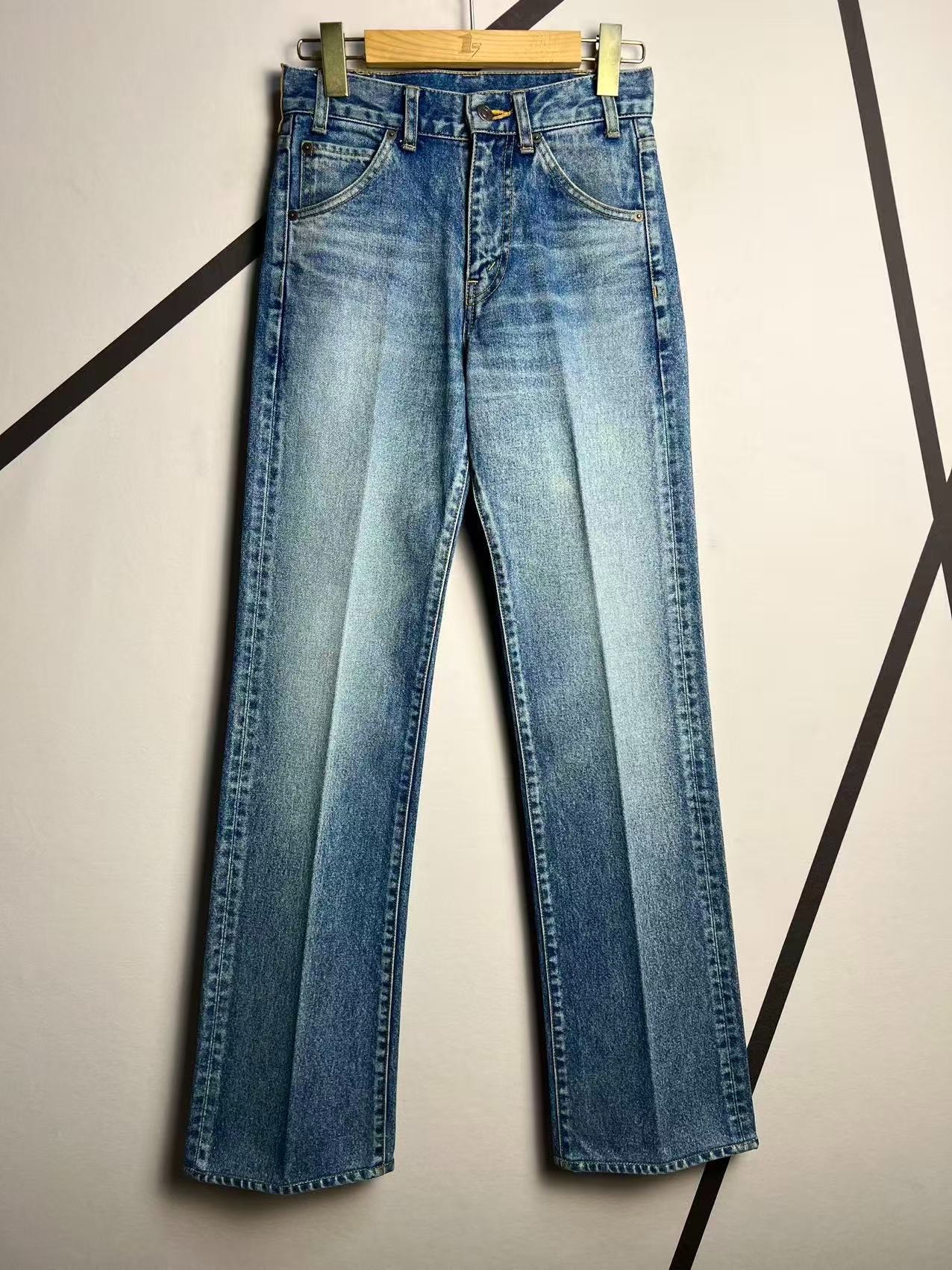 Celine Hedi Slimane 20SS Micro-Flared Jeans — front