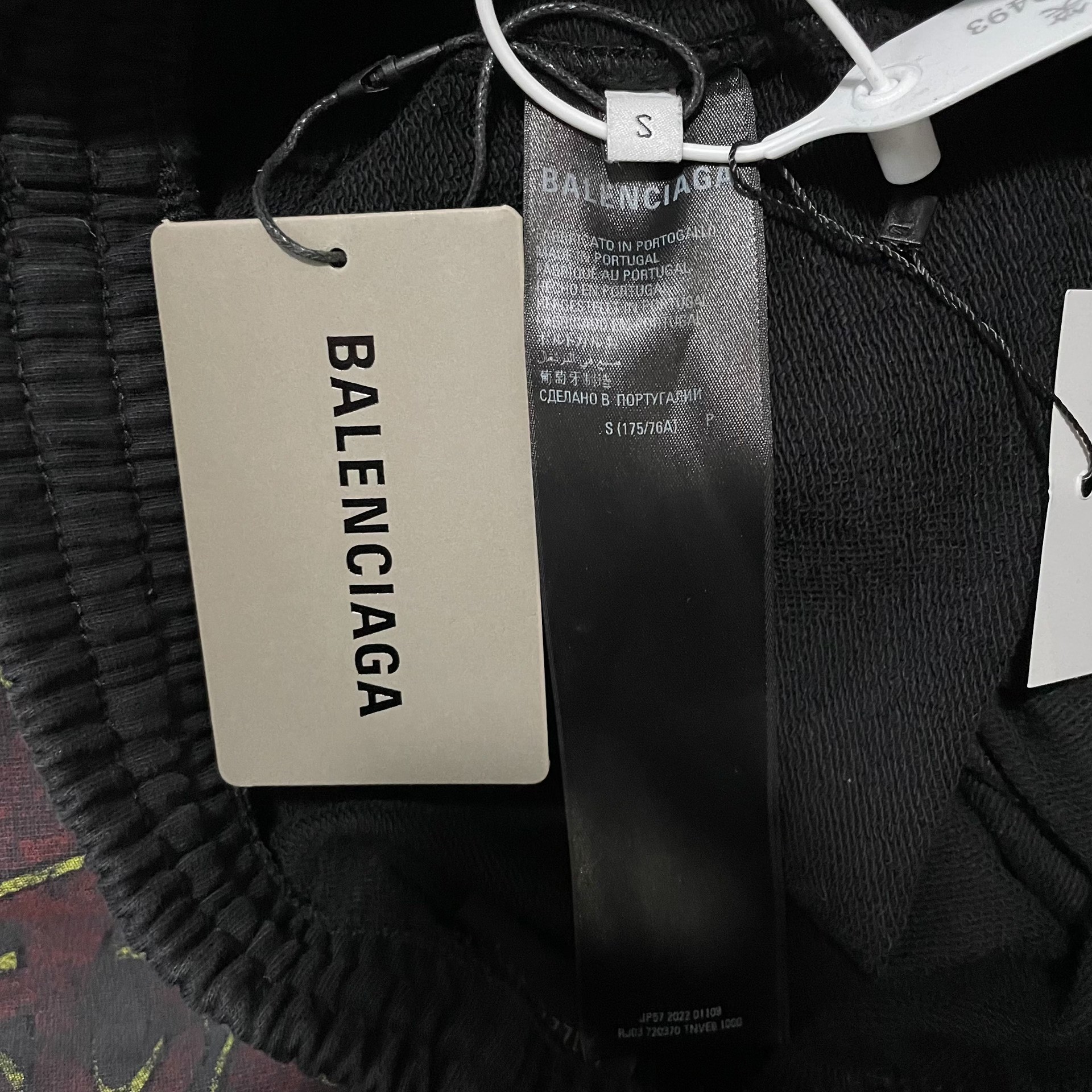Balenciaga SS23 Knit Wide-leg Pants — back