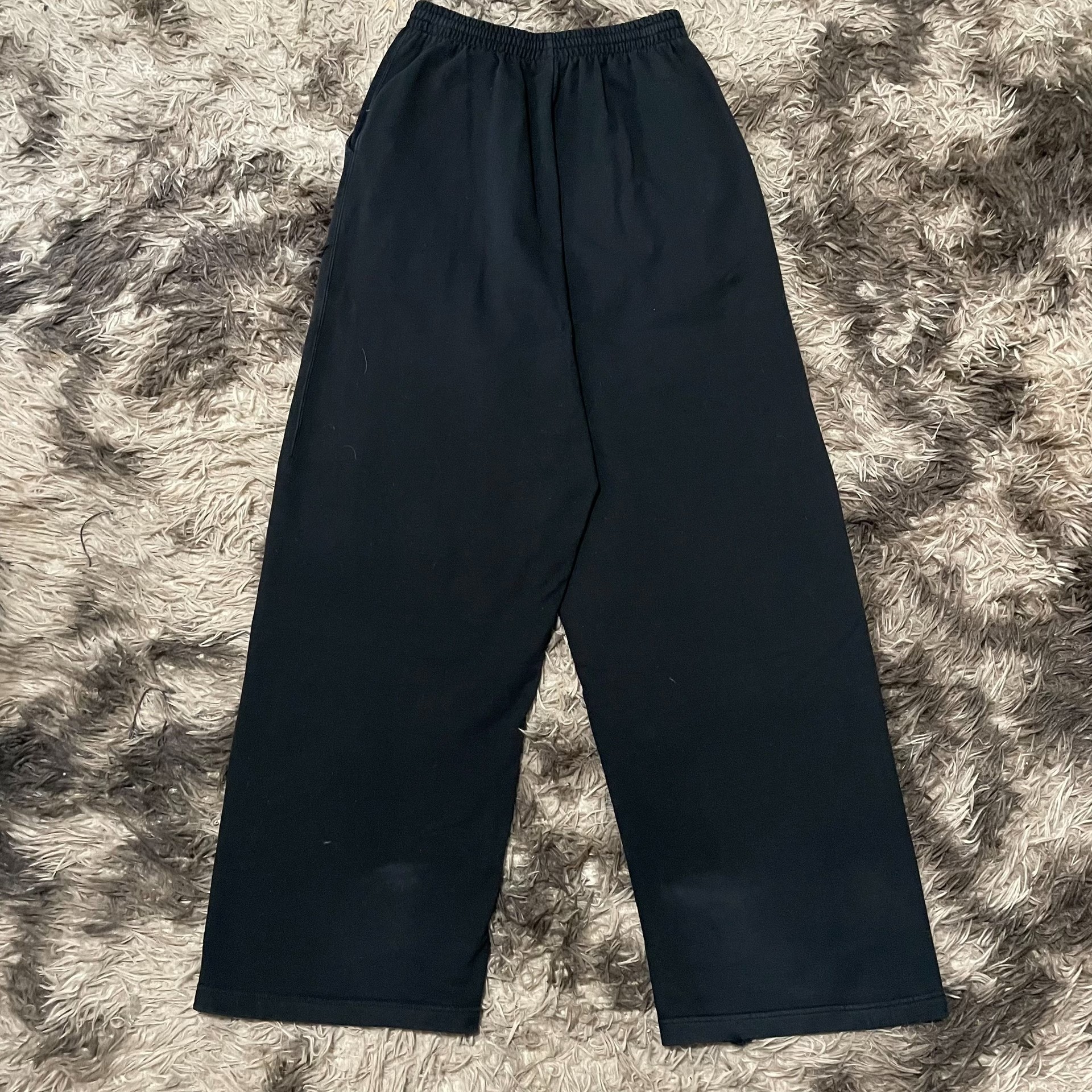 Balenciaga SS23 Knit Wide-leg Pants — front