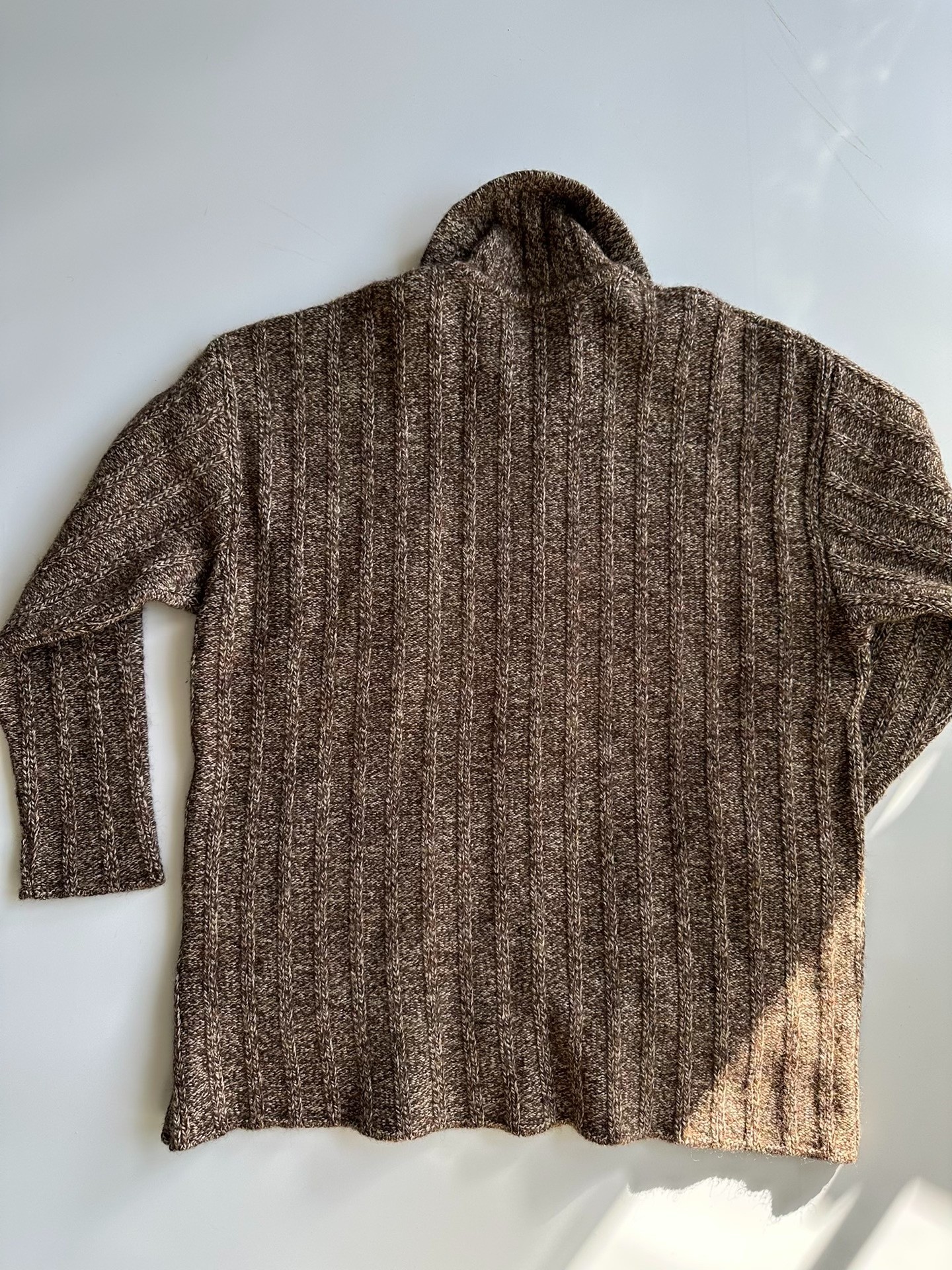 Dries Van Noten Thick Zip Knit Sweater Jacket — detail