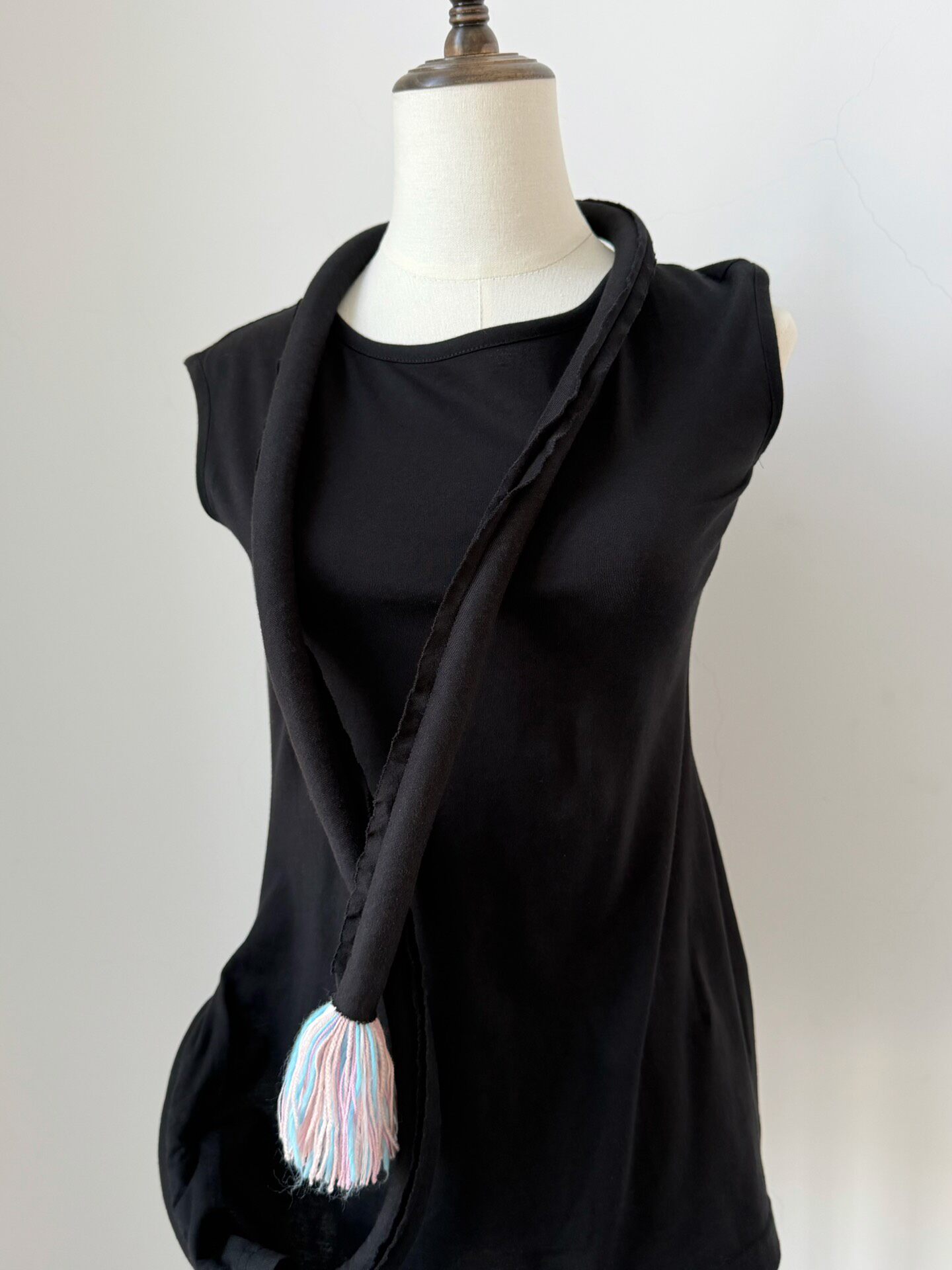 Yohji Yamamoto 2006 Runway Sleeveless Top — back