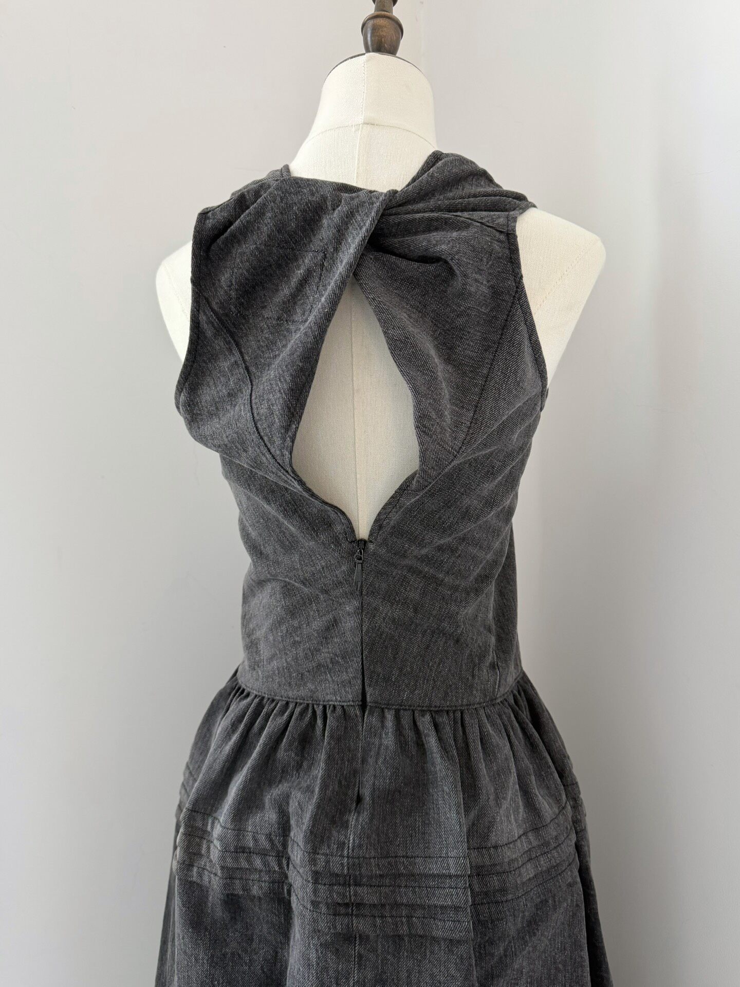 Junya Watanabe Denim-style Dress — back