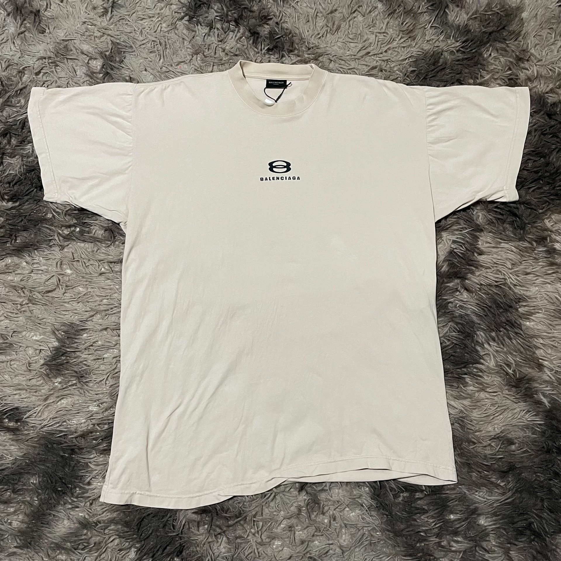 Balenciaga SS22 Oversized Logo T-Shirt