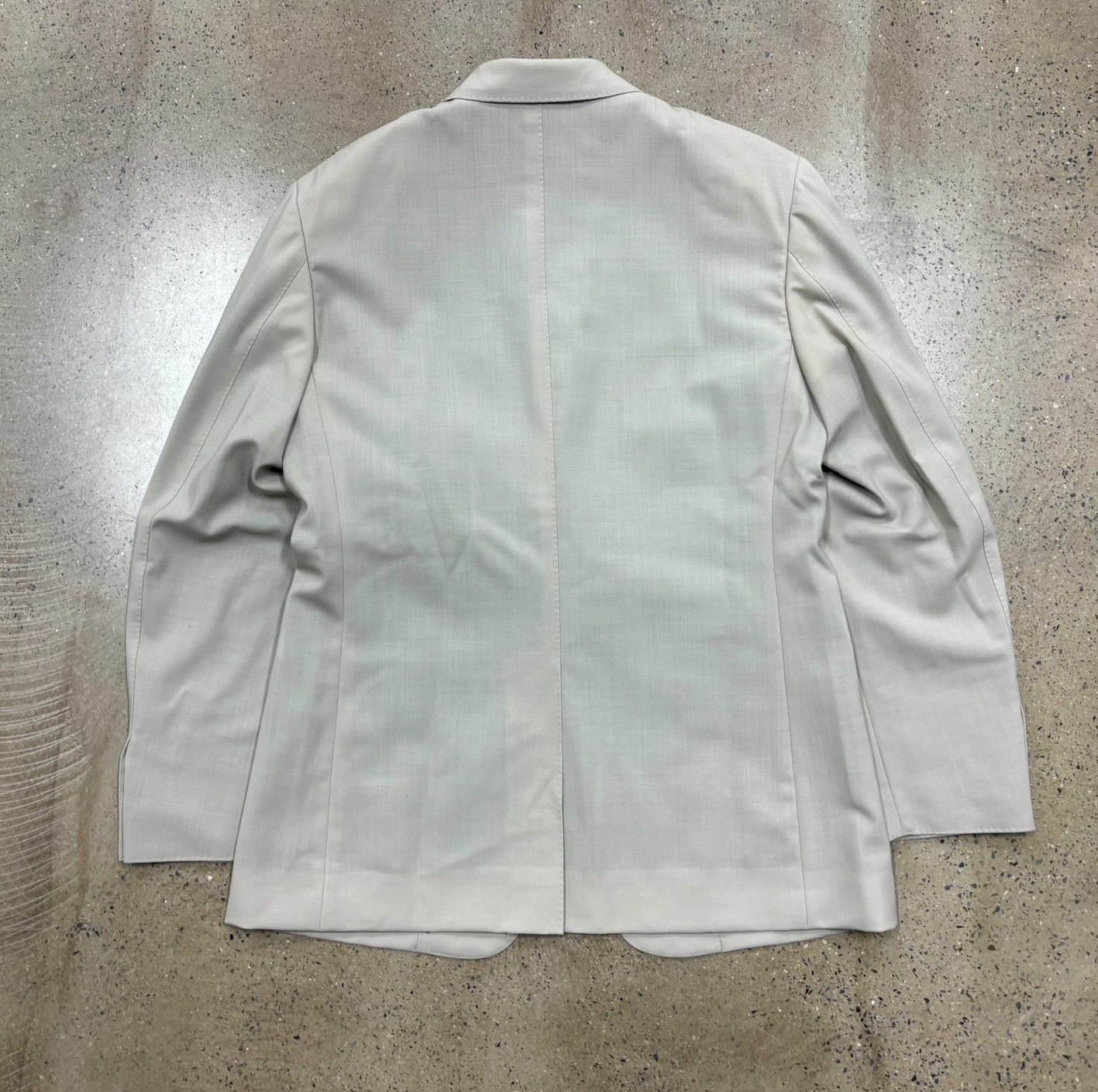 Wacko Maria 24SS DORMEUIL Gray Blazer — back
