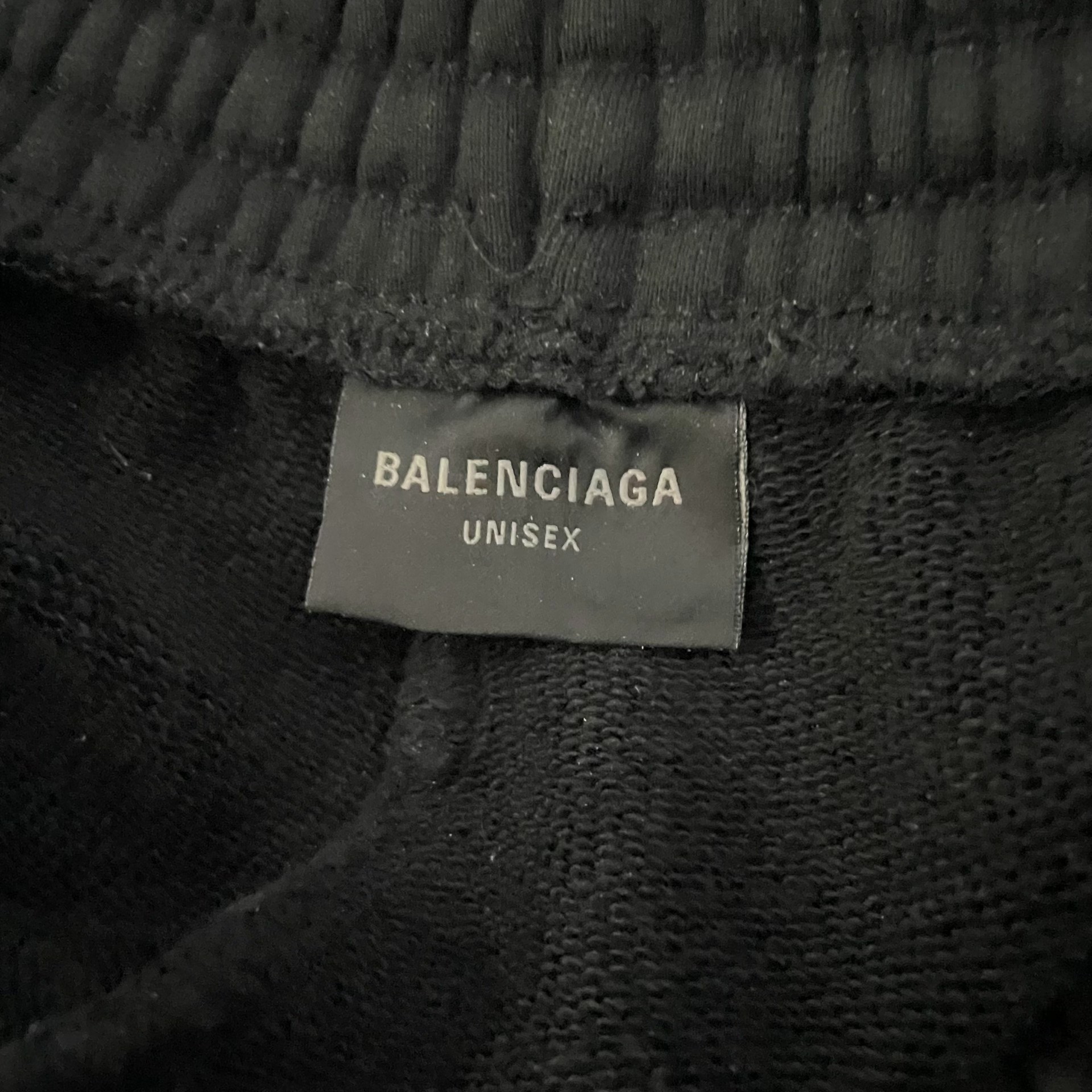 Balenciaga Distressed Straight Casual Pants — detail