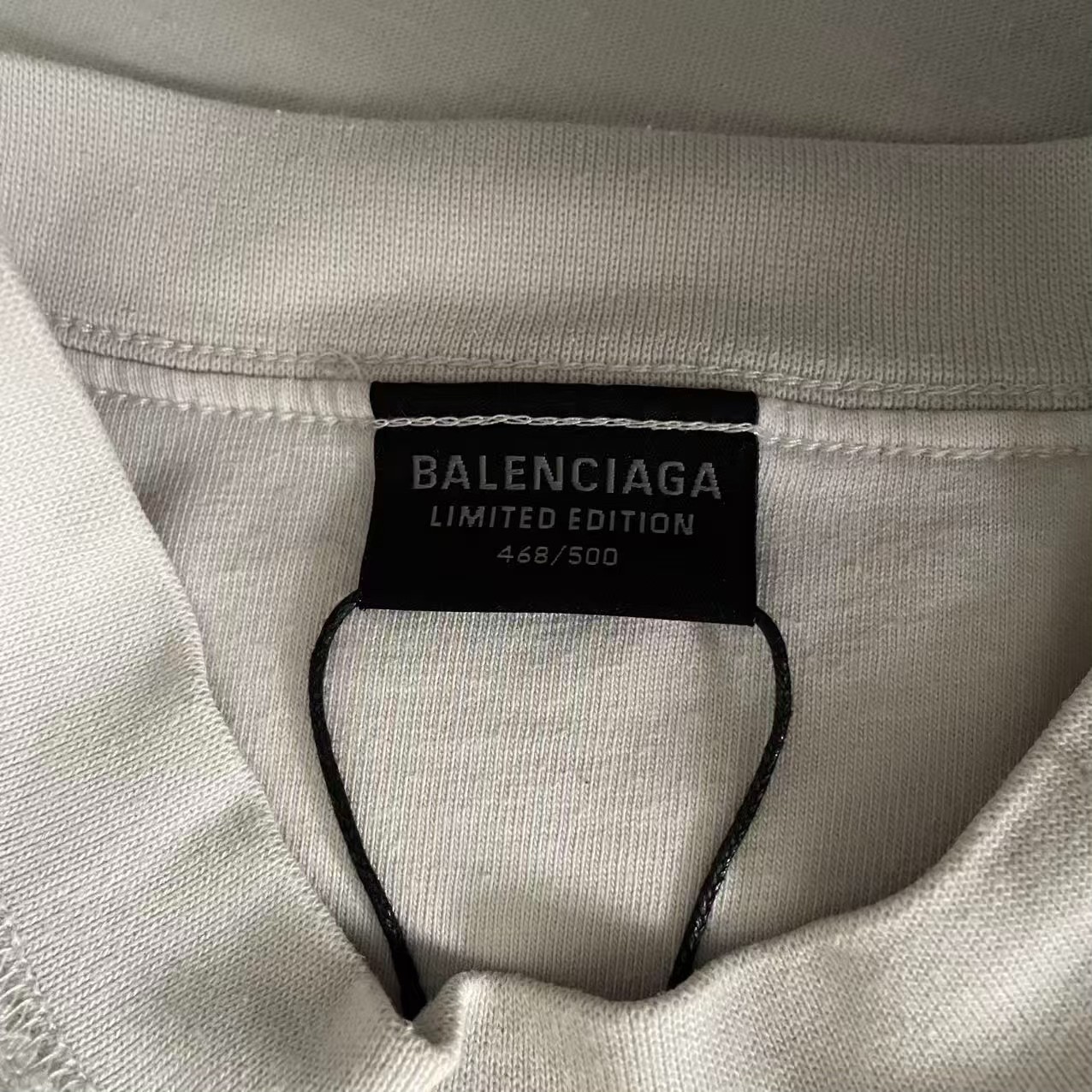 Balenciaga Bfrnd Prohibition Short Sleeve — detail