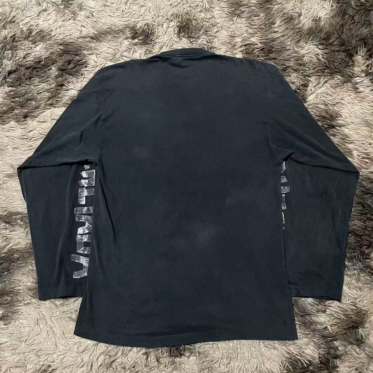 Balenciaga Loop Tape Long-Sleeve T-Shirt — front