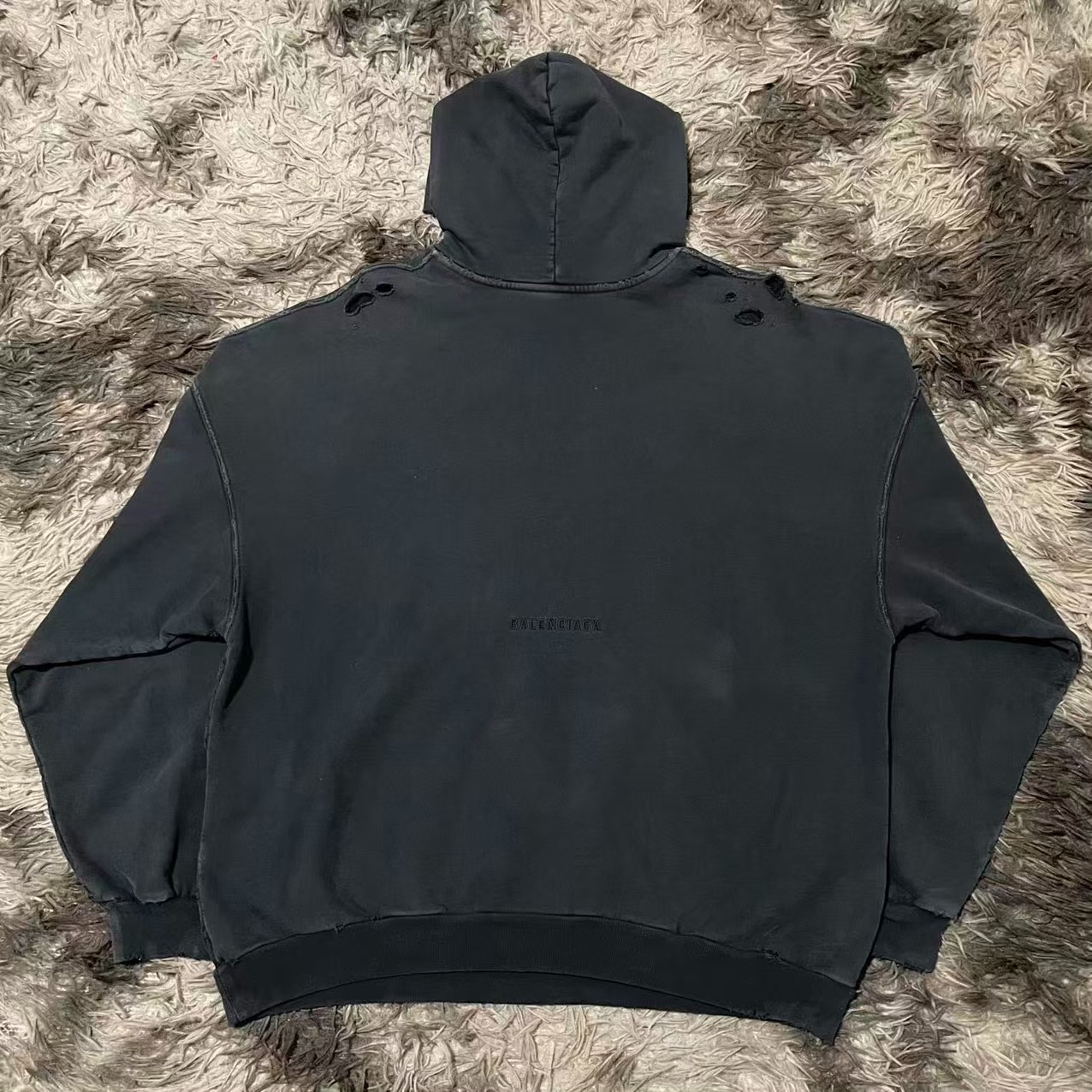 Balenciaga 24FW Statue of Liberty Hoodie — front