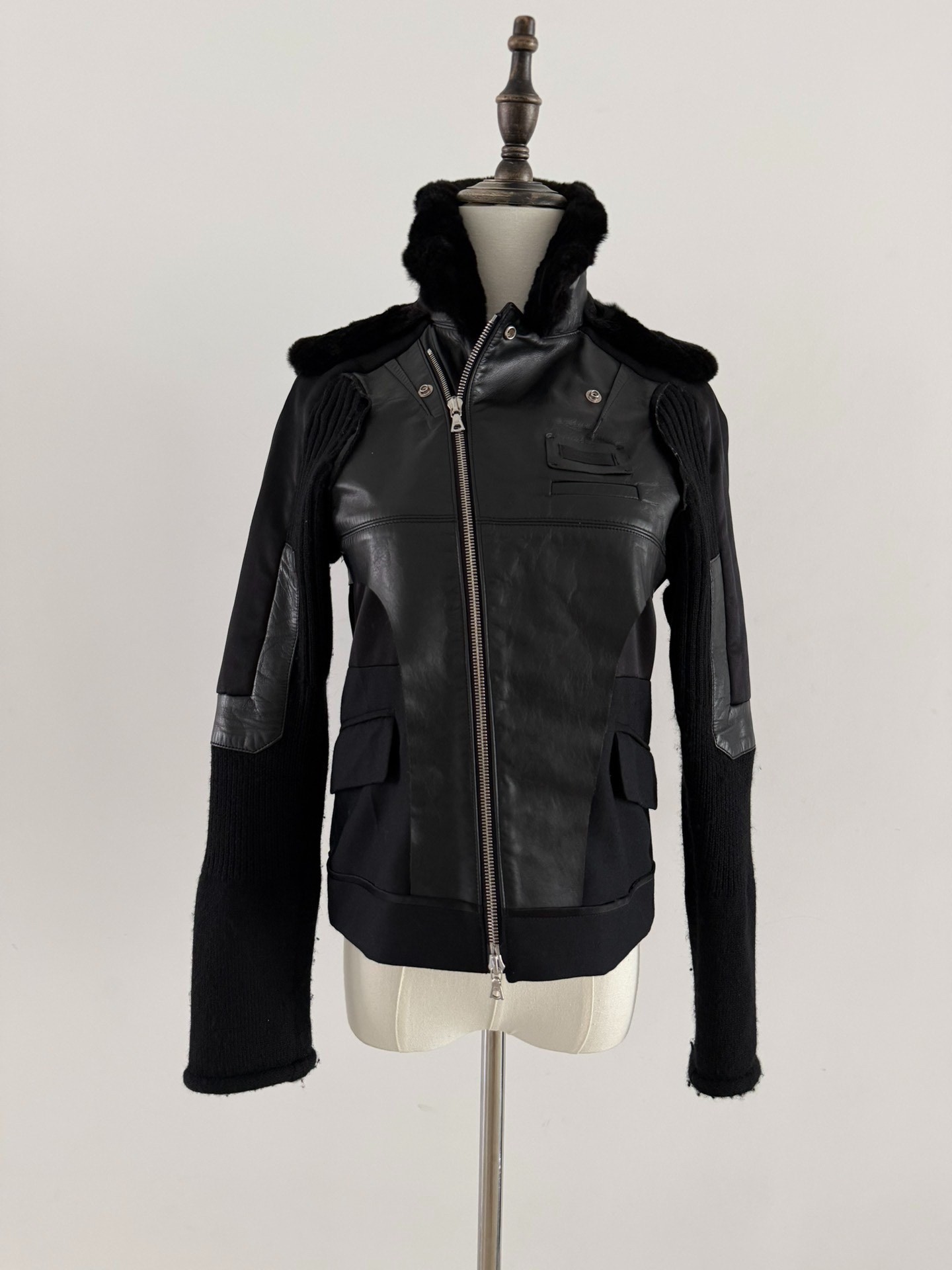 UNDERCOVER 09FW Patchwork Leather Jacket