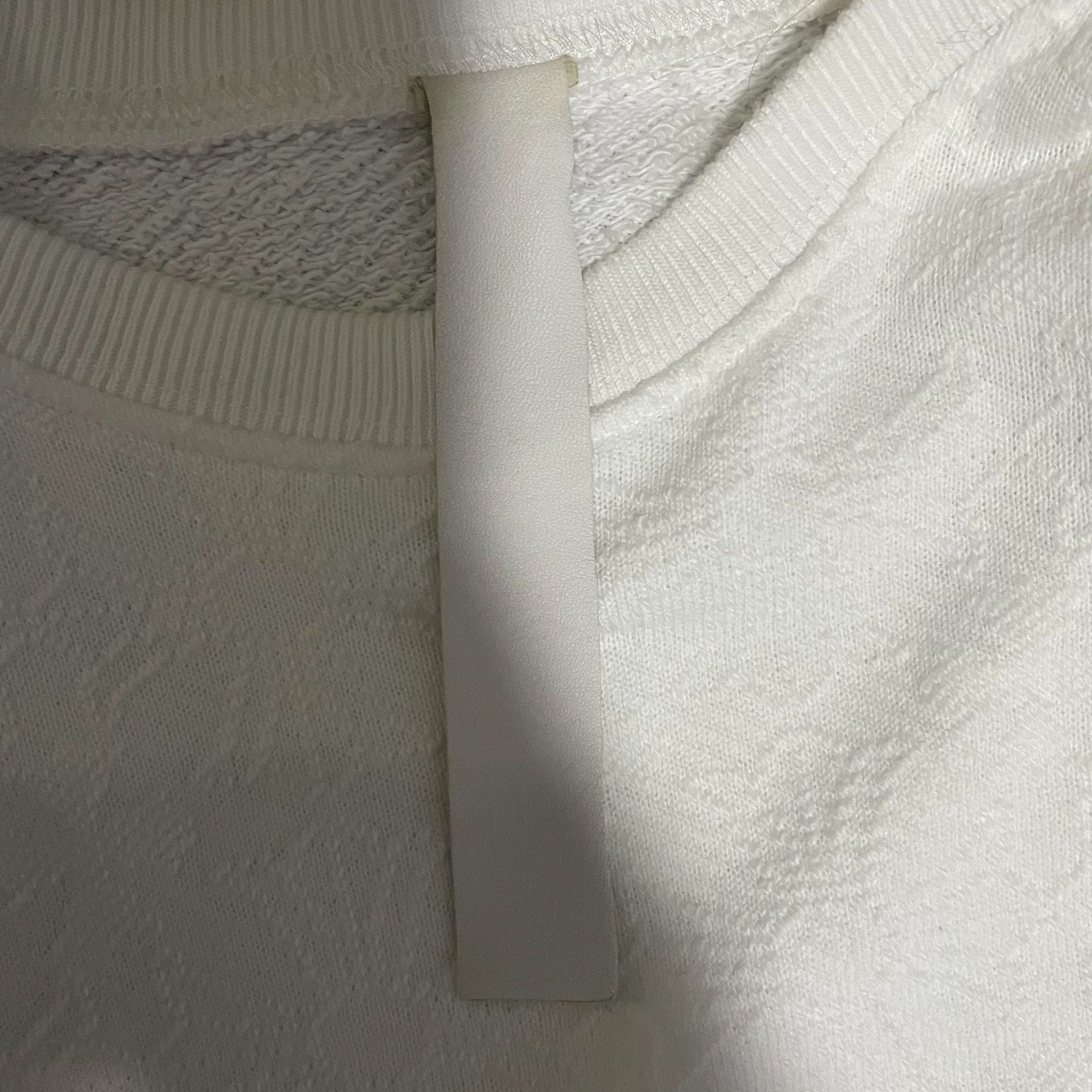 Chrome Hearts White Embroidered Sweatshirt — detail