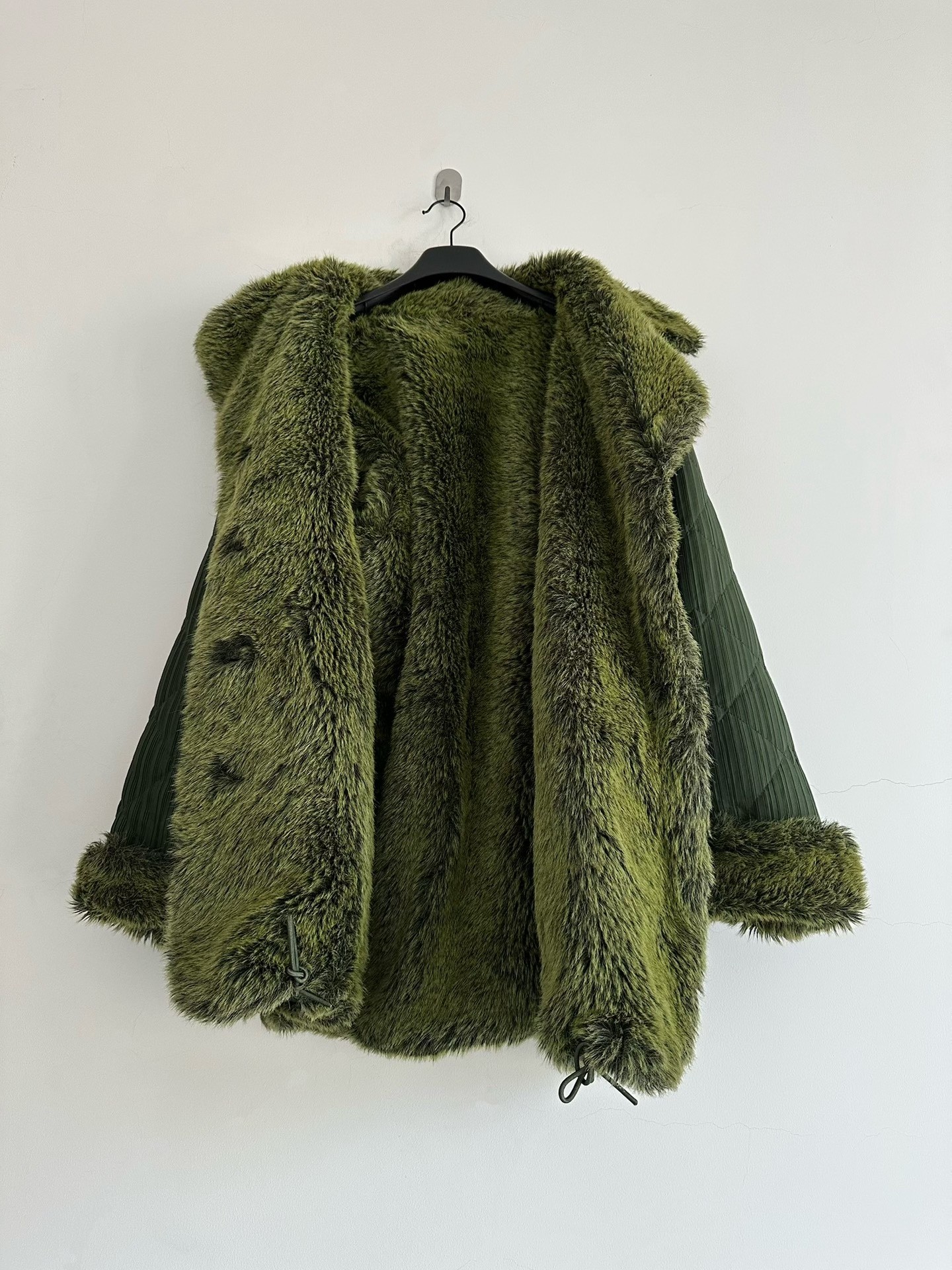 Issey Miyake 1998 Main Line Fur Coat — back