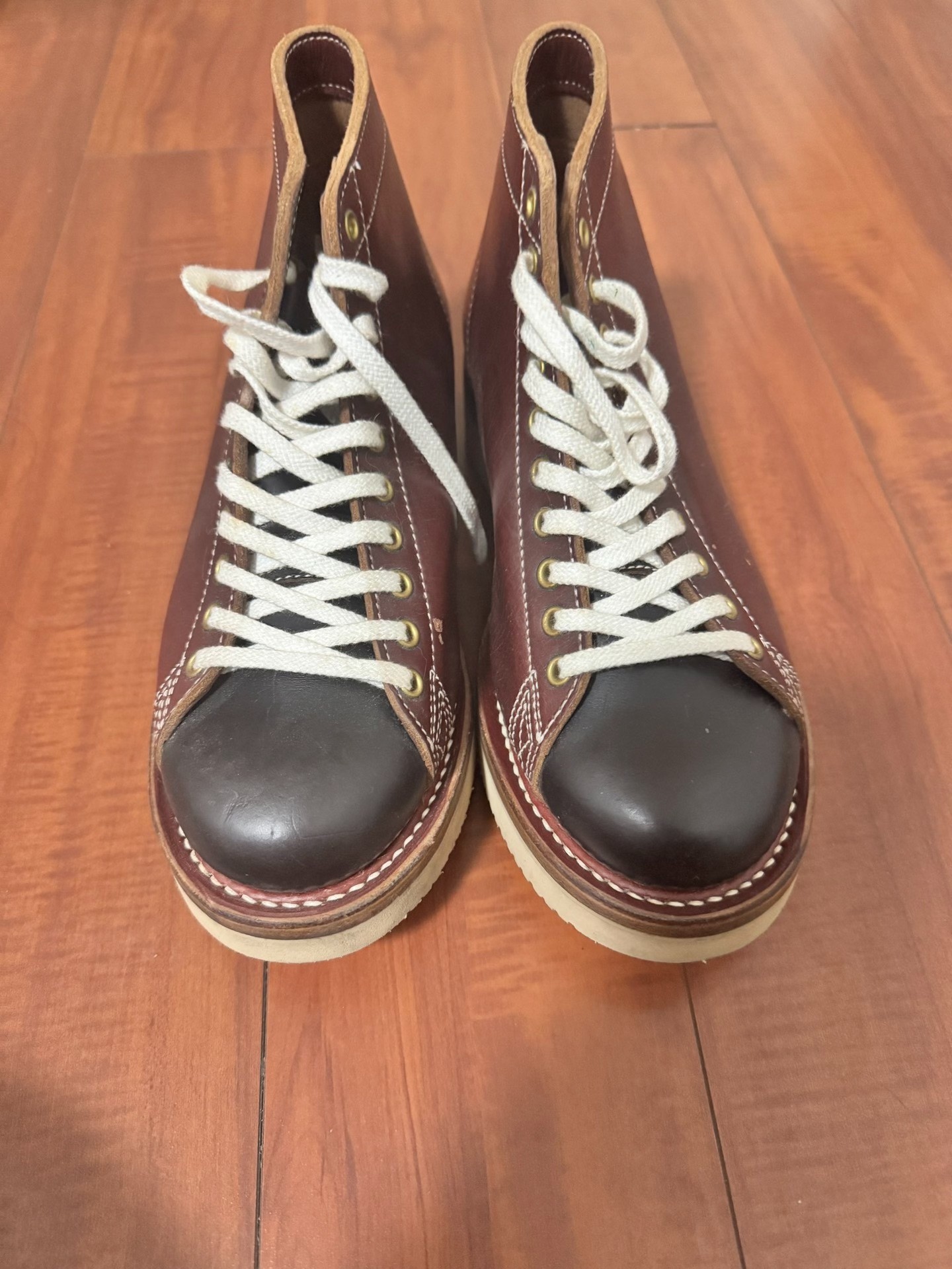 Zerrows Short-Face Work Boots — front