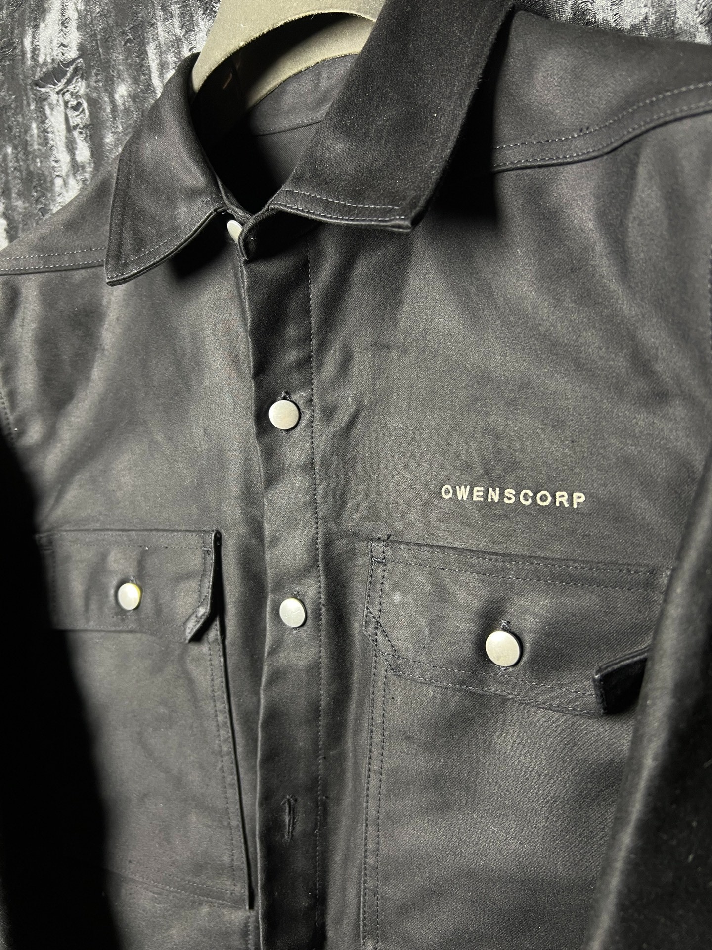 Rick Owens 25FW NDKEM Button-Up Shirt — front